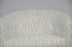 Milo Baughman Swivel Chairs on Walnut Bases