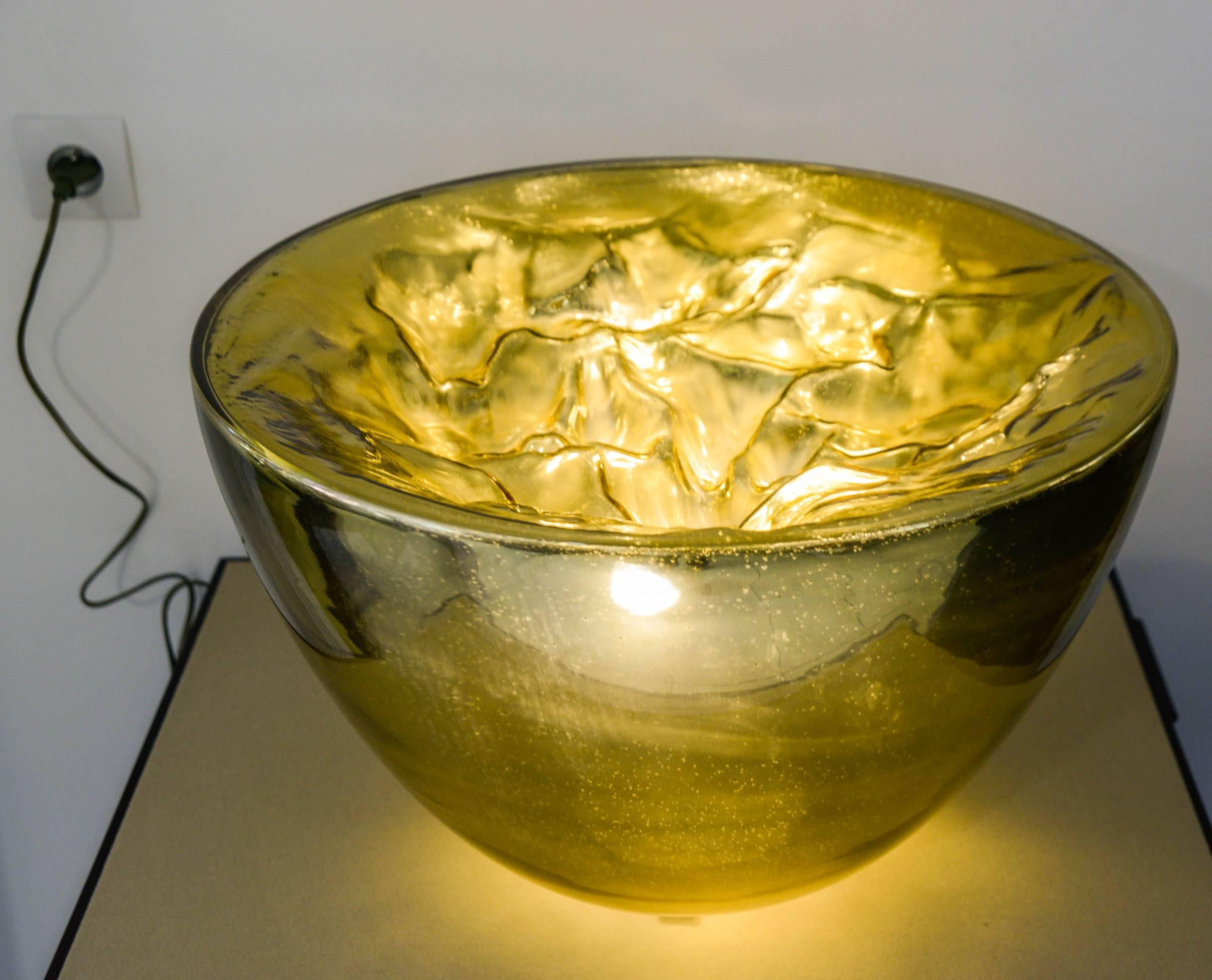 Carlo Nason Murano Glass Lamp 1