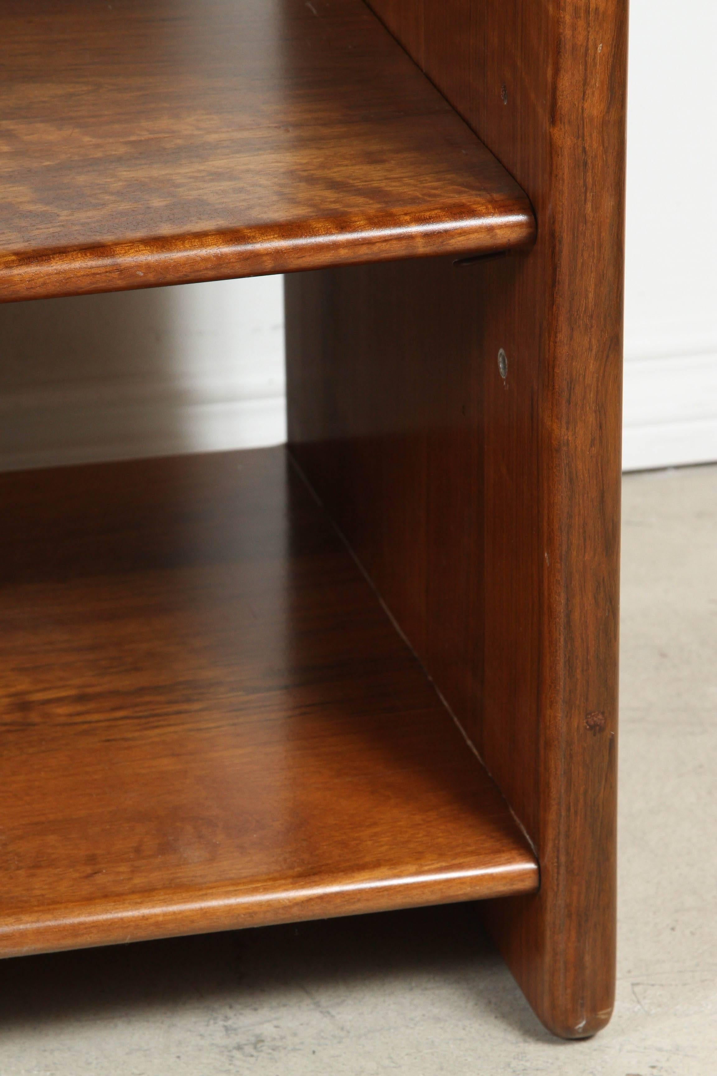 Late 20th Century Gerald McCabe Custom Shelving Console For Sale