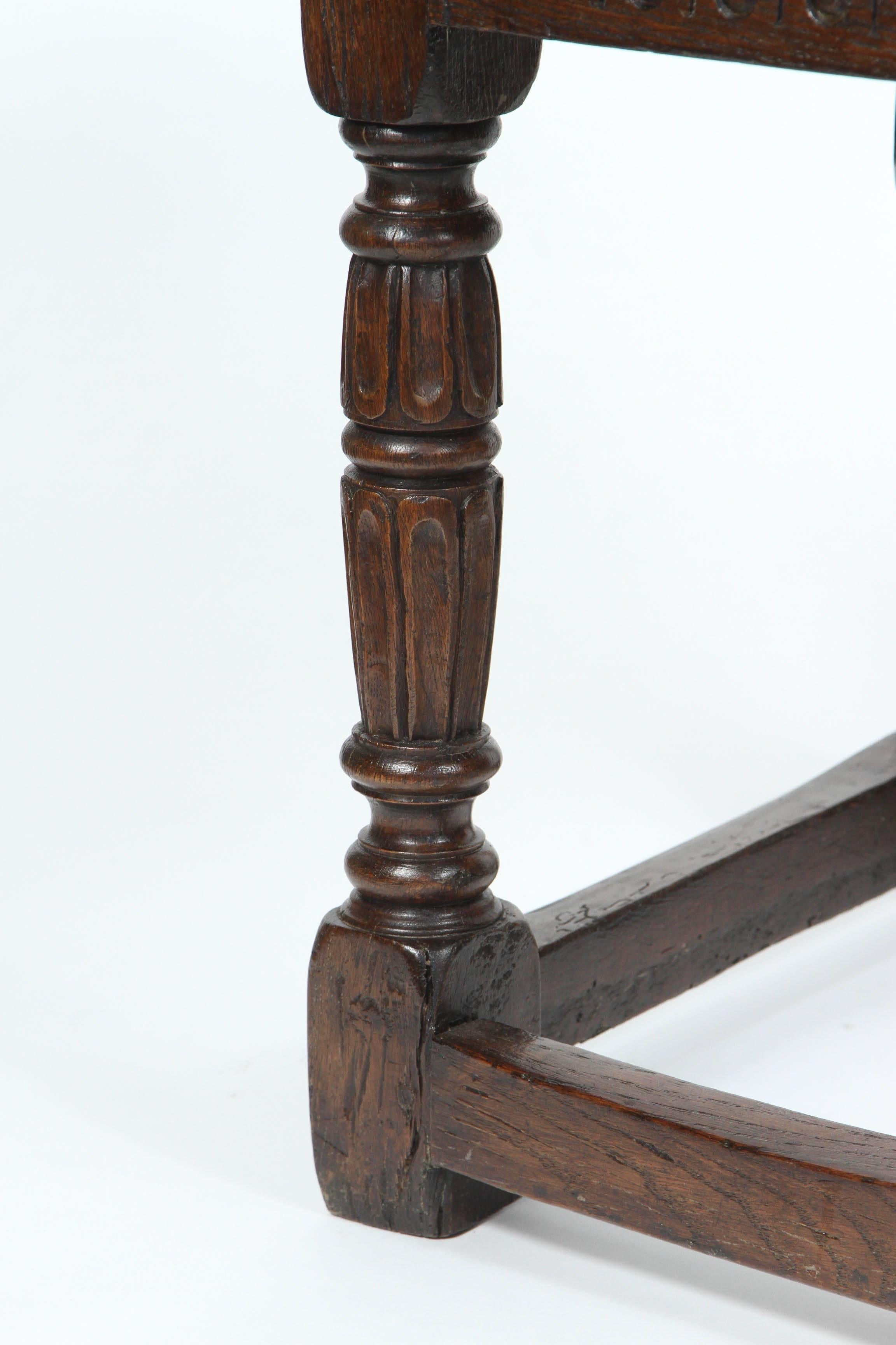 Early 17th Century English Joint Stool 2