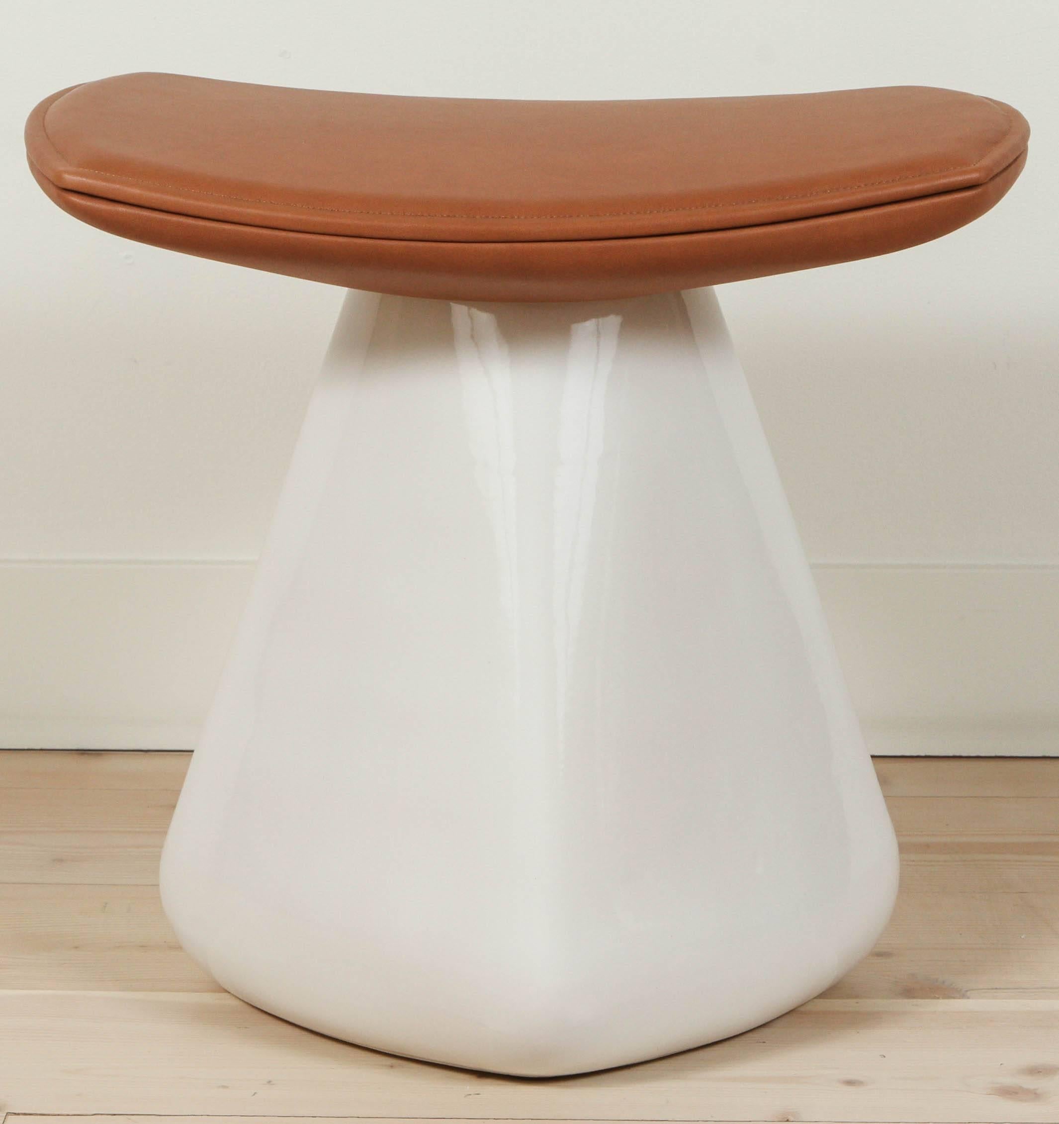 Ceramic Dam Stool by Collection Particulière