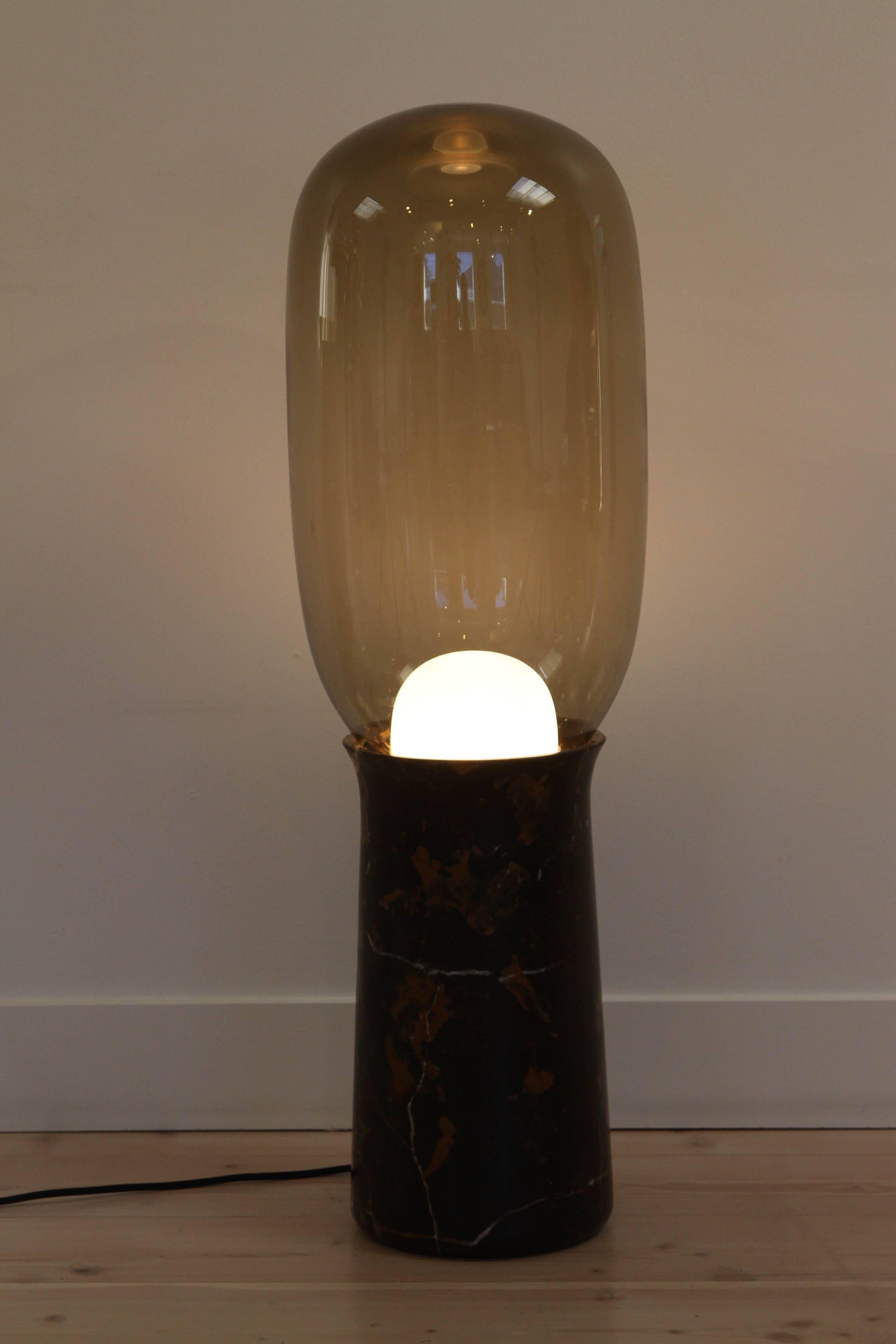 Torch Lamp by Collection Particulière In Excellent Condition In Los Angeles, CA
