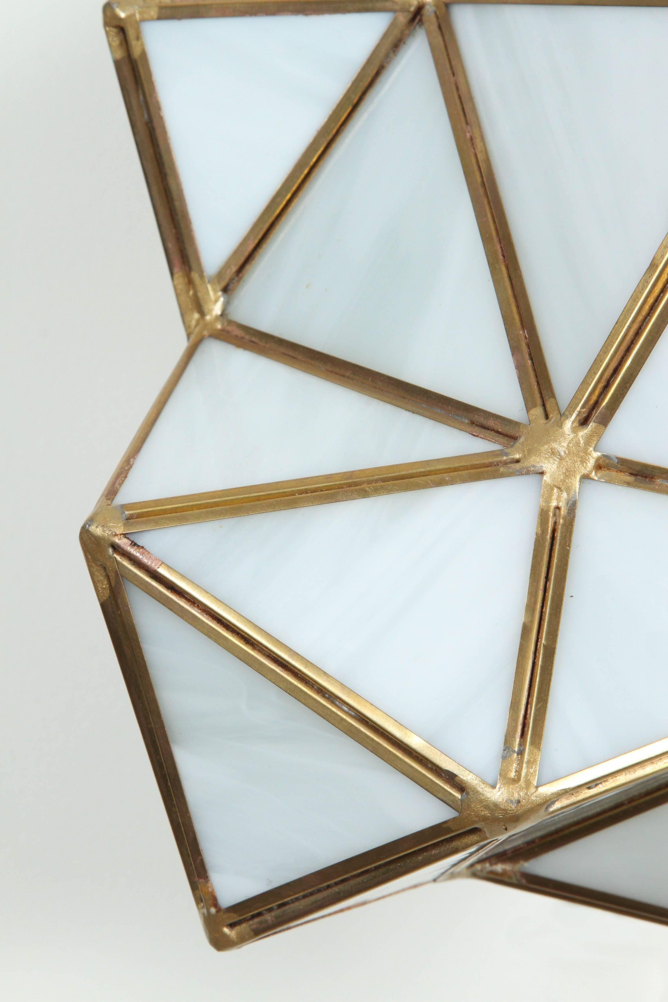 Anodized Small Geo Glass Sconce by Jason Koharik for Collected By
