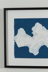 "Untitled (Blue and White)" Painting by Sol Lewitt