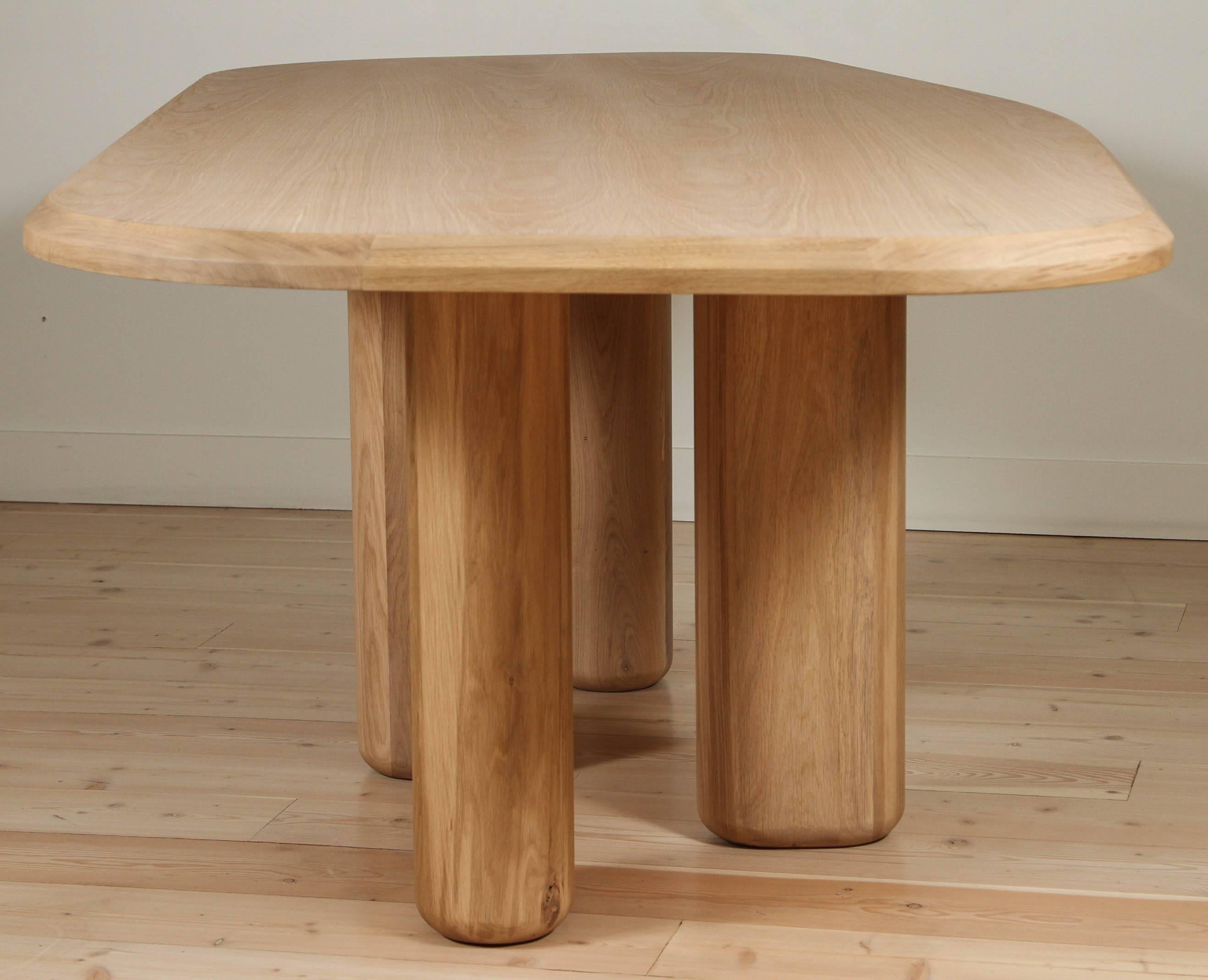 Rough Dining Table by Collection Particulière for Lawson-Fenning In Excellent Condition In Los Angeles, CA