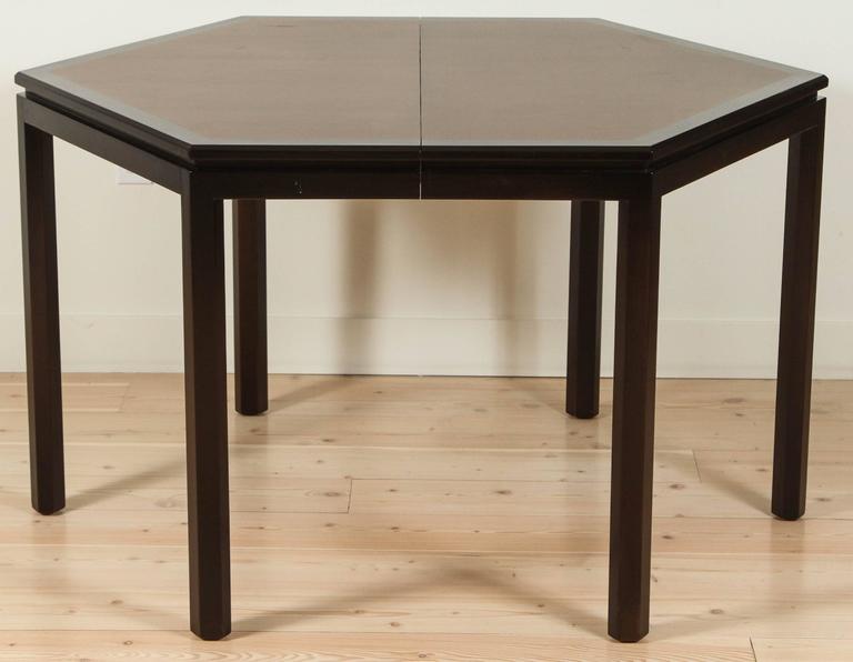 Hexagonal Dining Table by Edward Wormley for Dunbar at 1stDibs