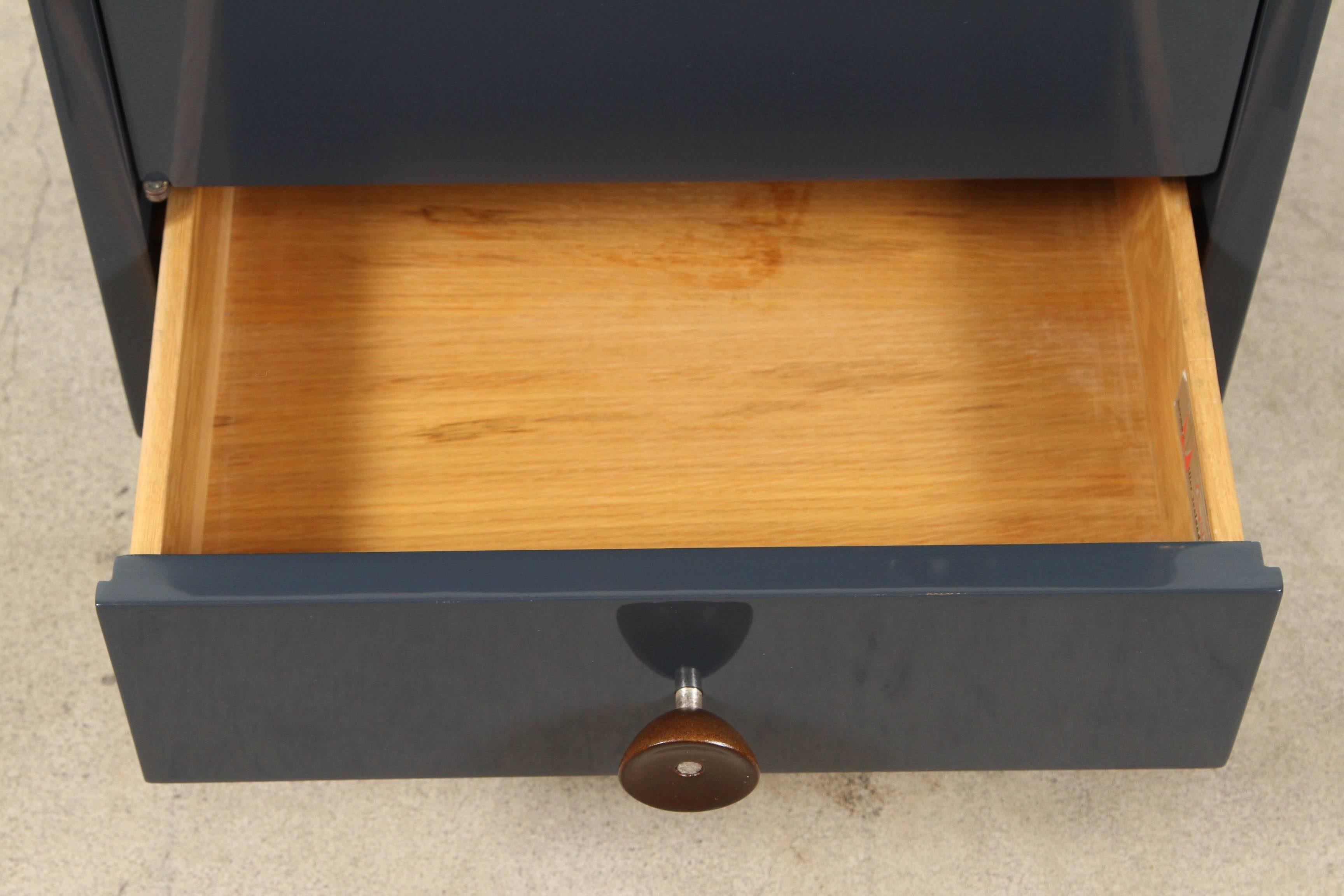 American Petite Lacquered Side Cabinet by George Nelson for Herman Miller