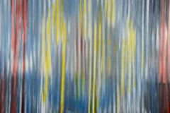 Nino Calos Op-Art Geometric Color Field Painting, 1972