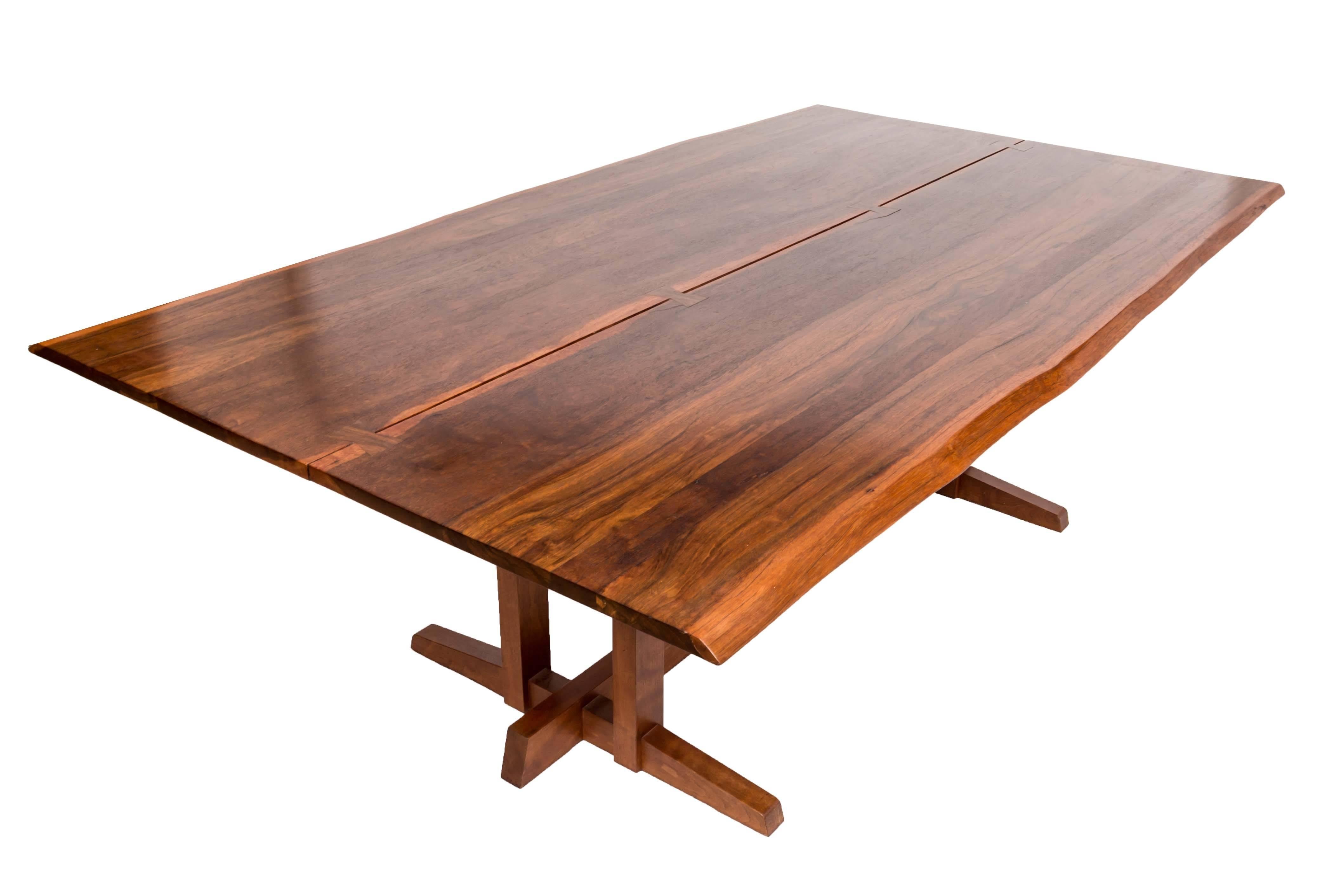 Hand-Crafted East Indian Laurel Frenchman Cove Dining Table by George Nakashima For Sale