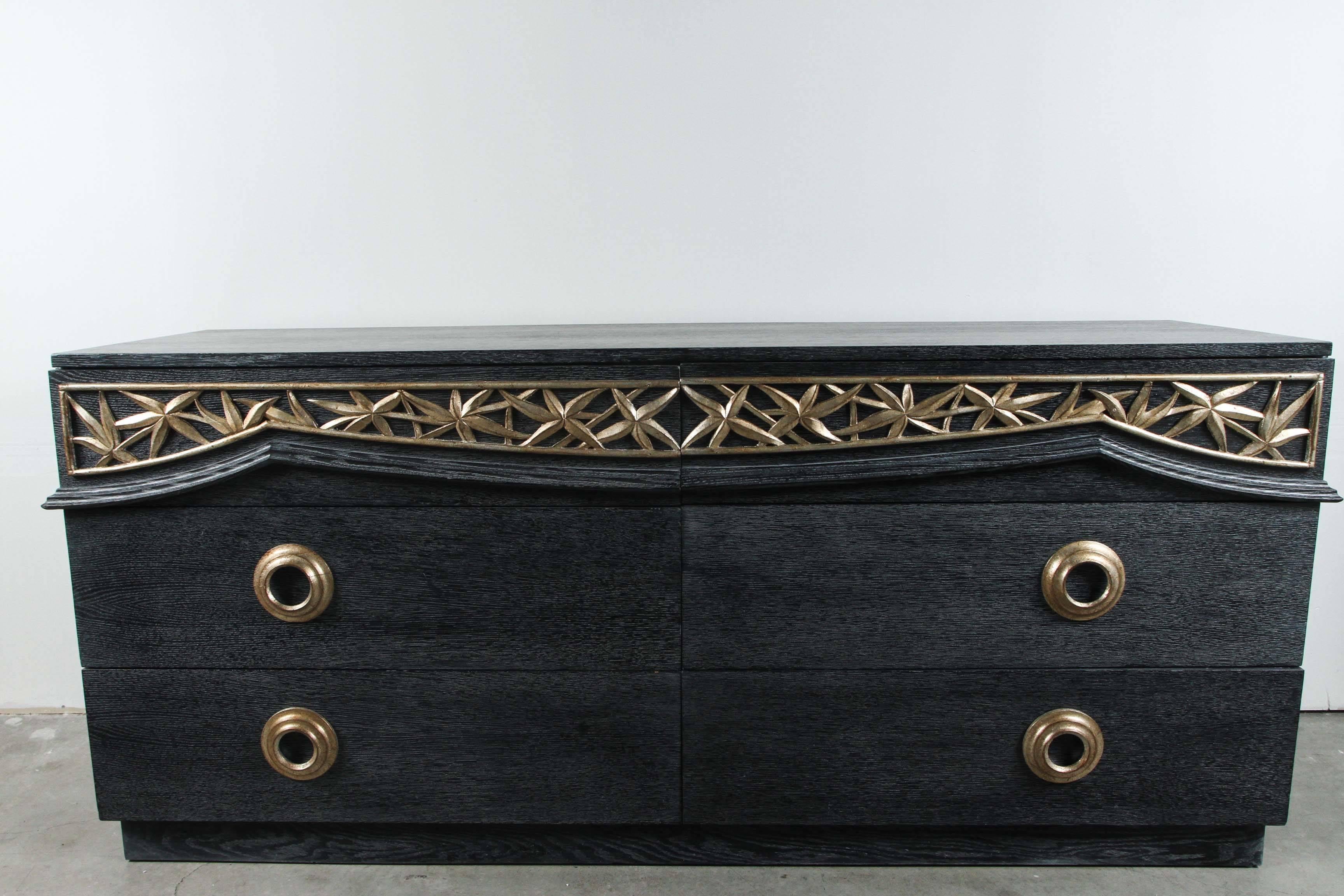 Iconic Bamboo Style Dresser by James Mont 3