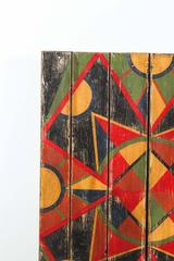 Anonymous Abstract Geometric Painted Board