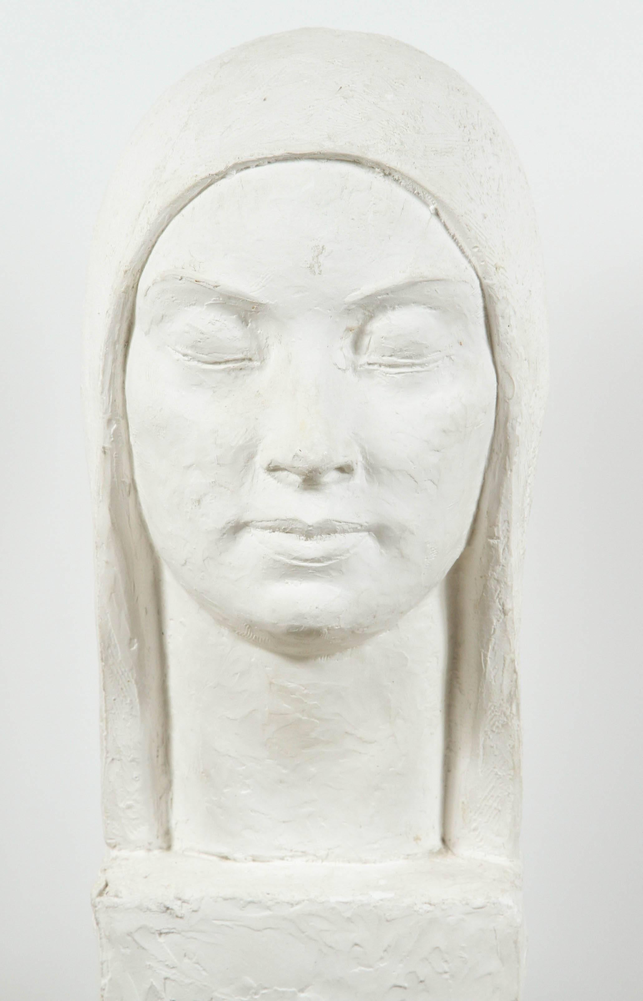 Art Deco WPA Style Sculpture of a Woman