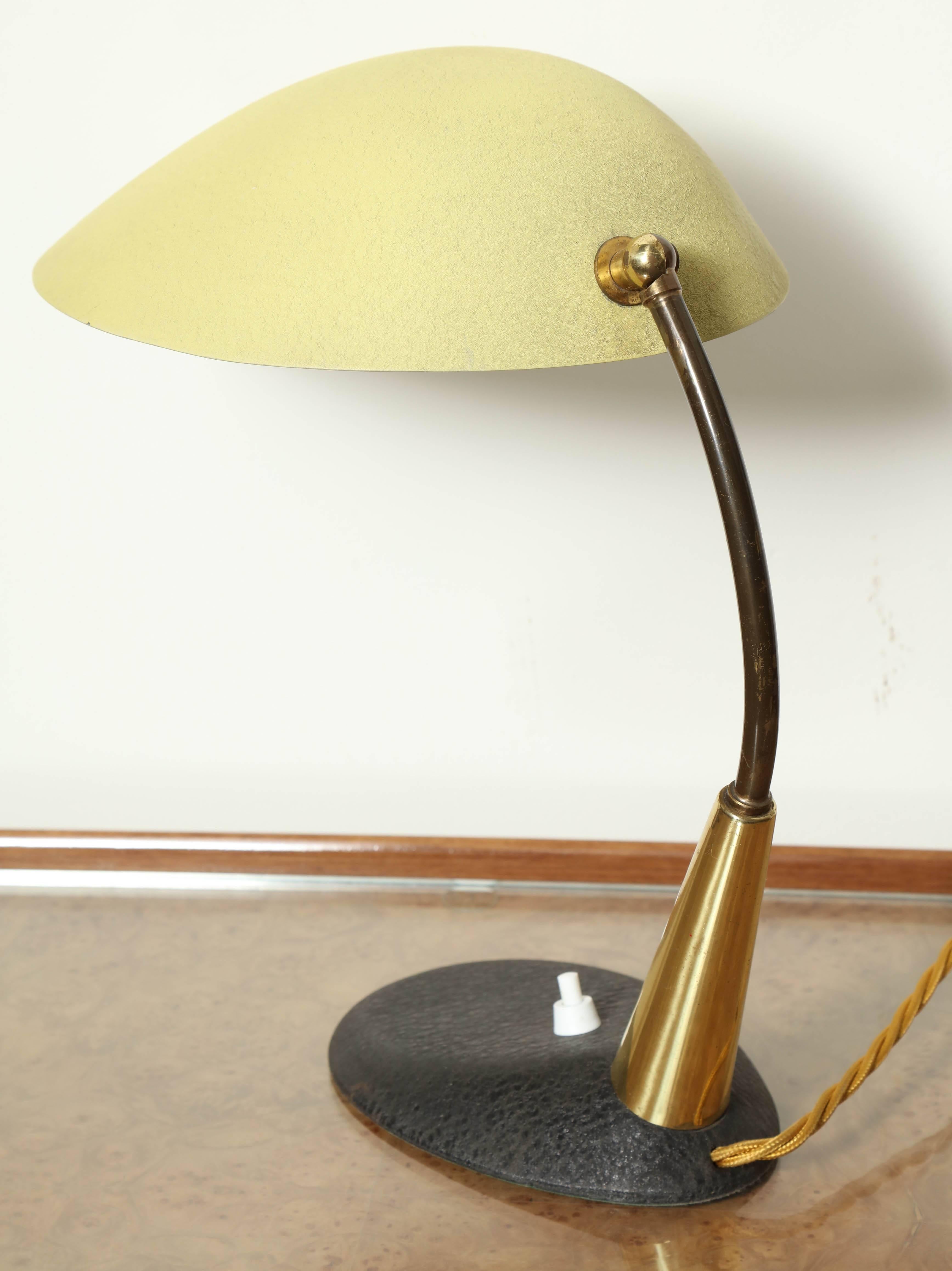 Hand-Crafted Desk Lamp Made in Milan by Stilnovo