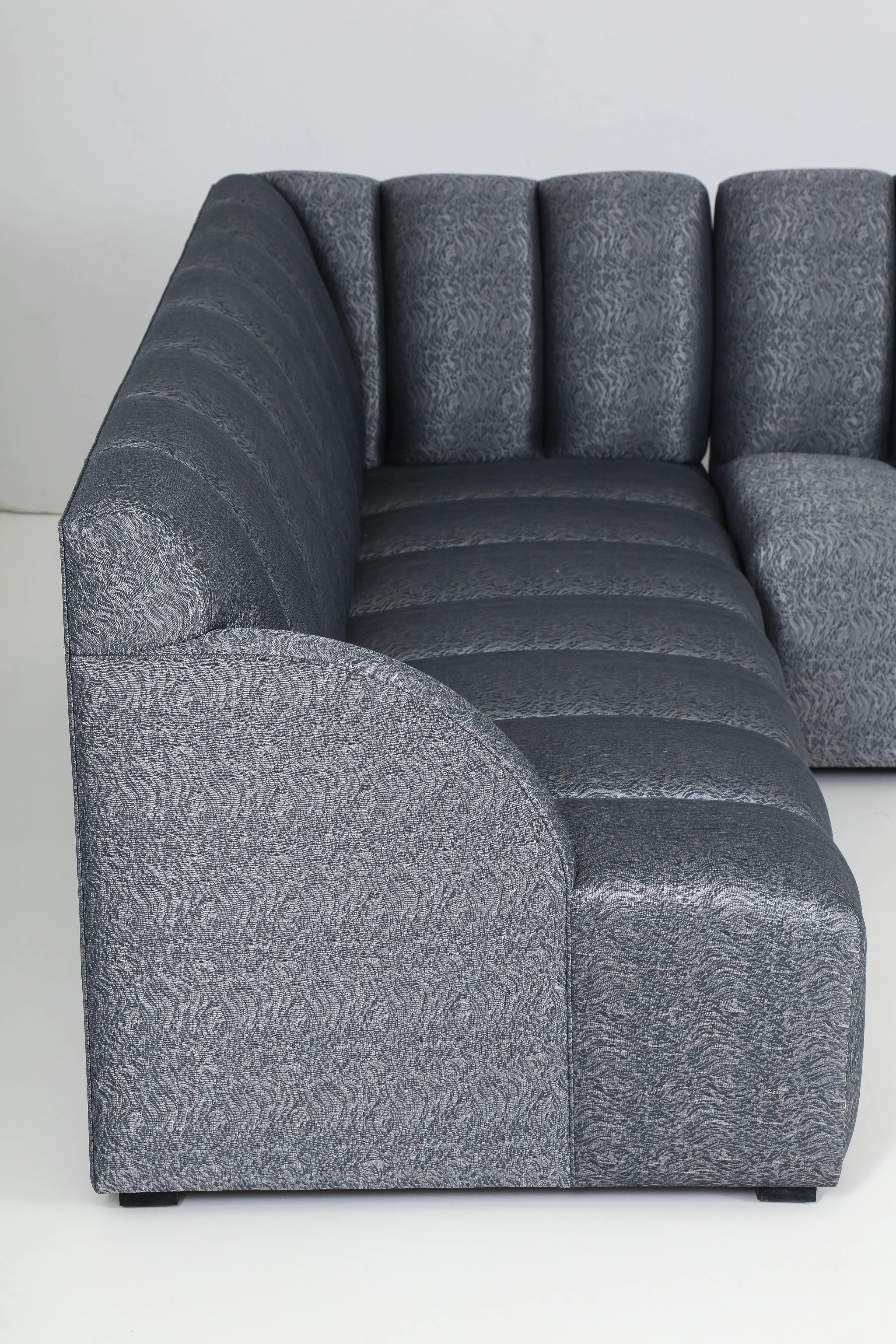 tufted sectional couch