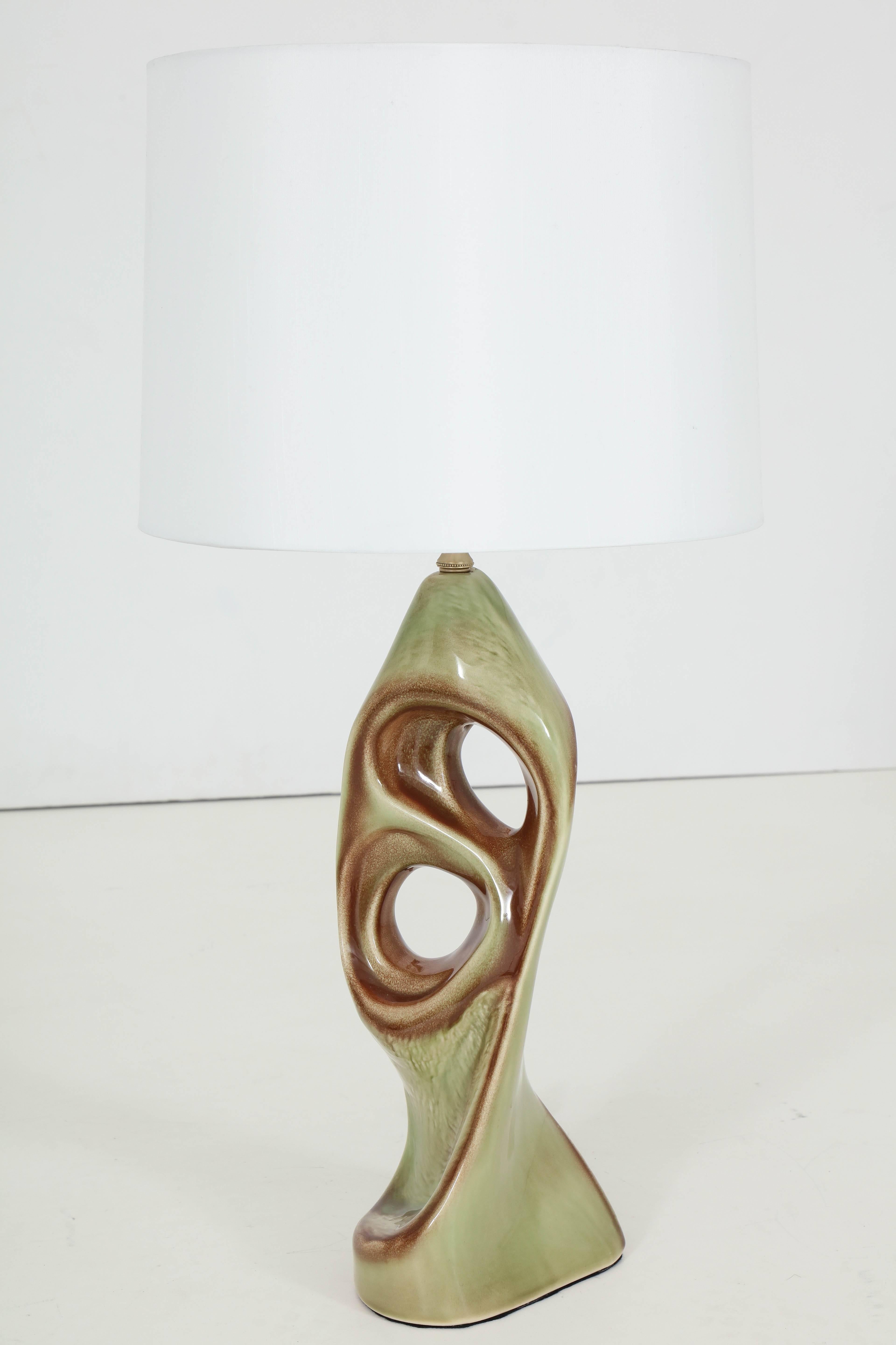West German Ceramic Lamps, Style of Marianna von Allesch 1