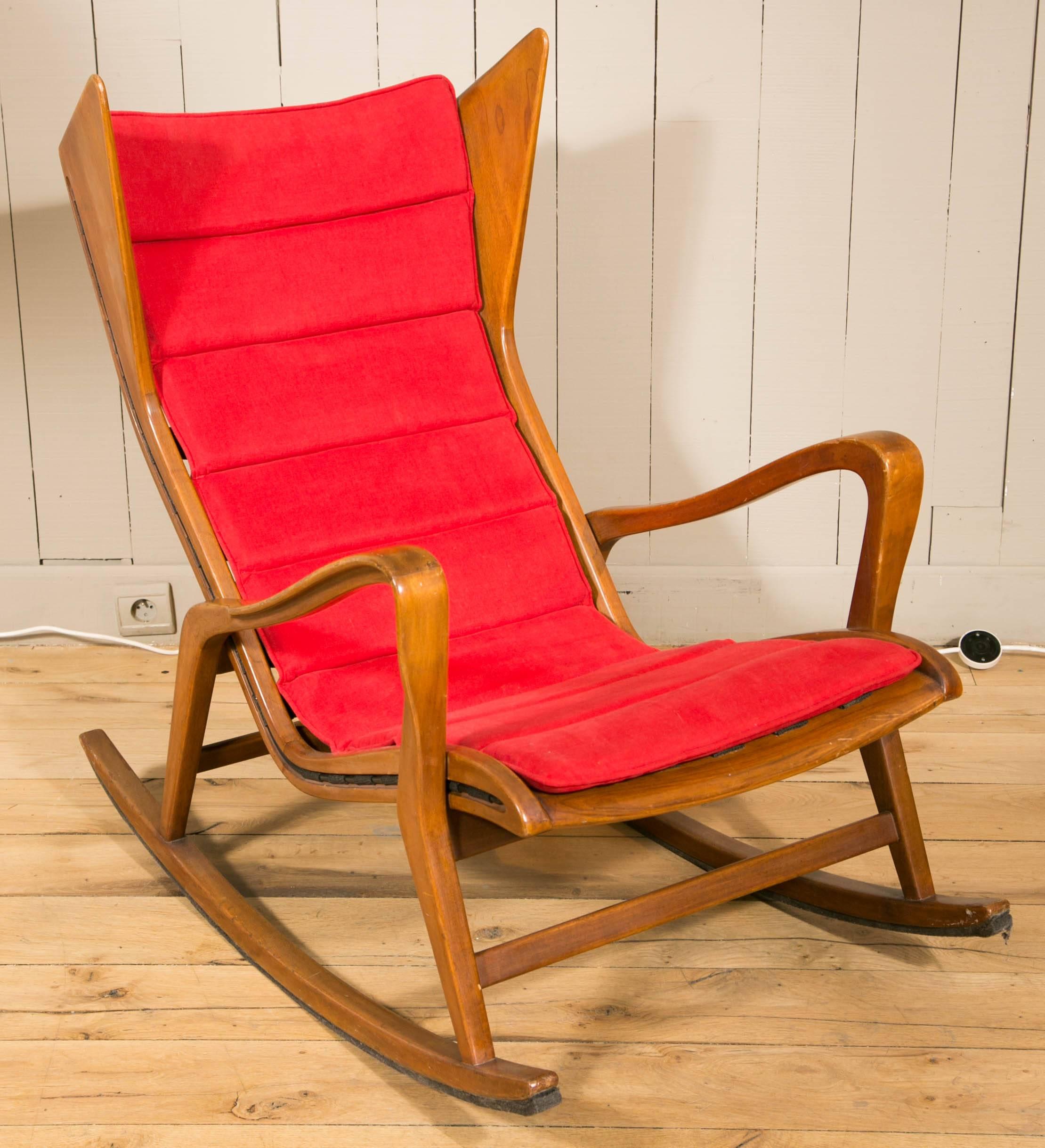 Very rare rocking chair also named 