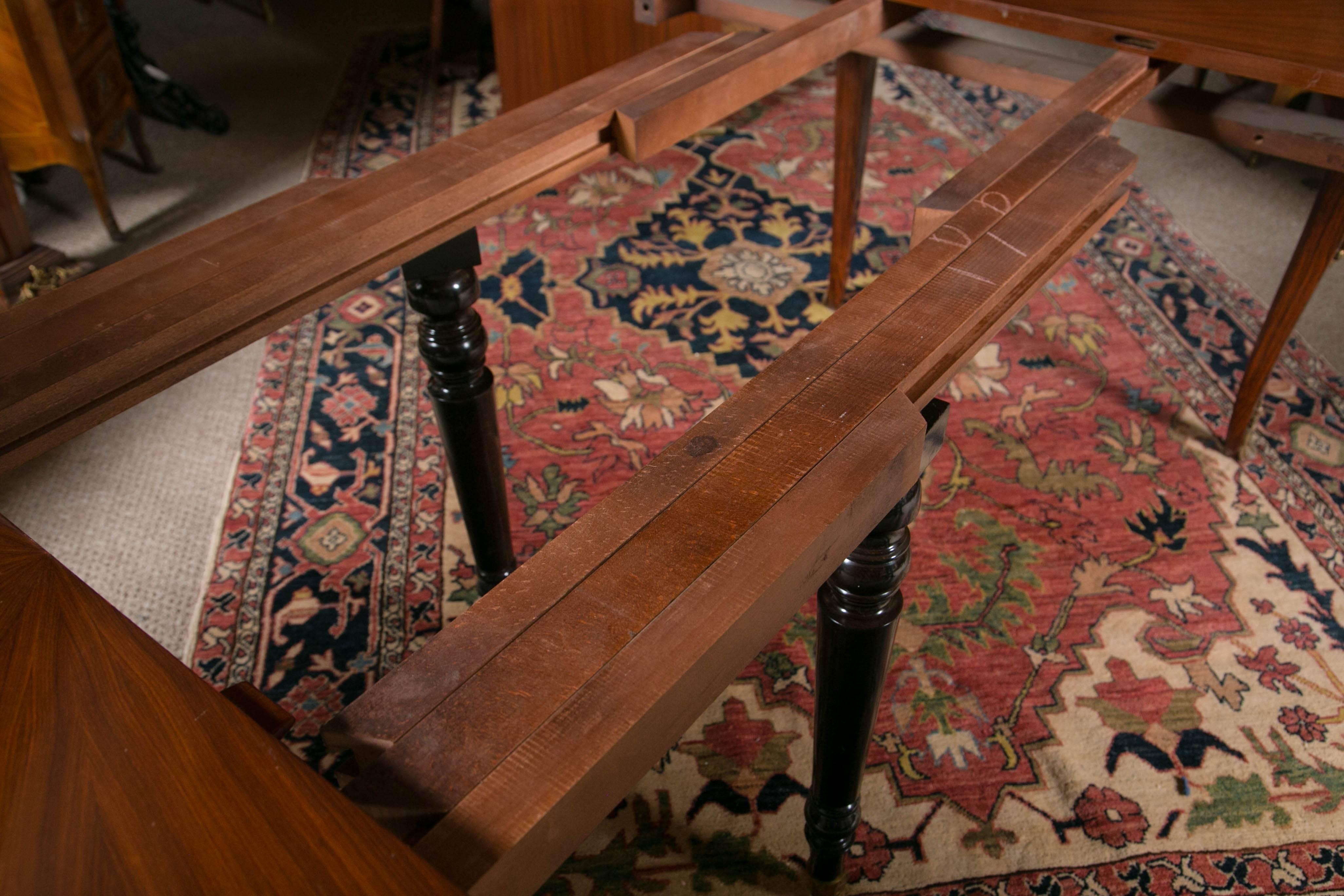 Louis XV Style Bronze-Mounted Dining Table in the Manner of Francois Linke 1