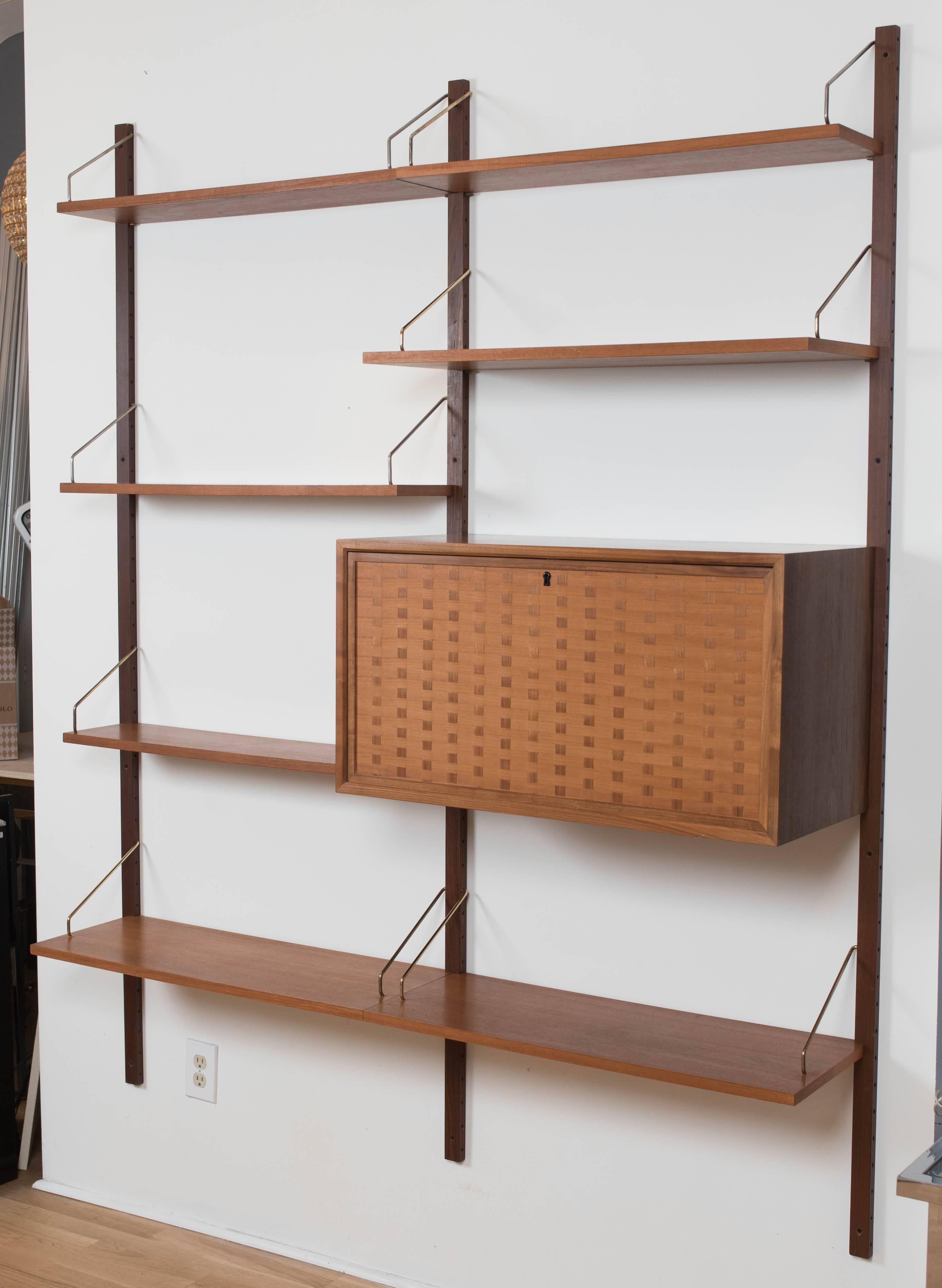 Mid-Century Modern Poul Cadovius Royal Wall System