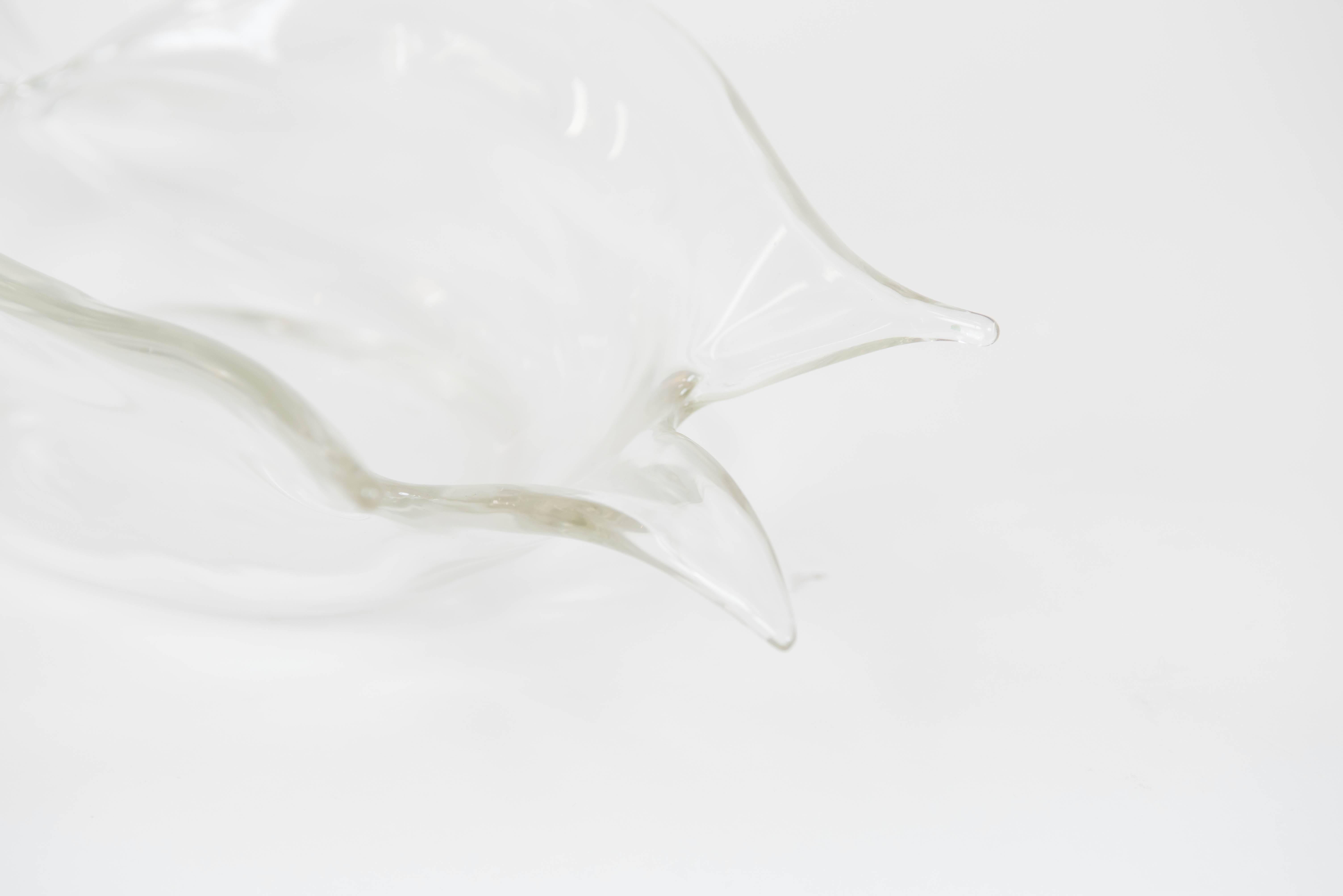 Mid-20th Century Murano Glass Swan by Livio Seguso