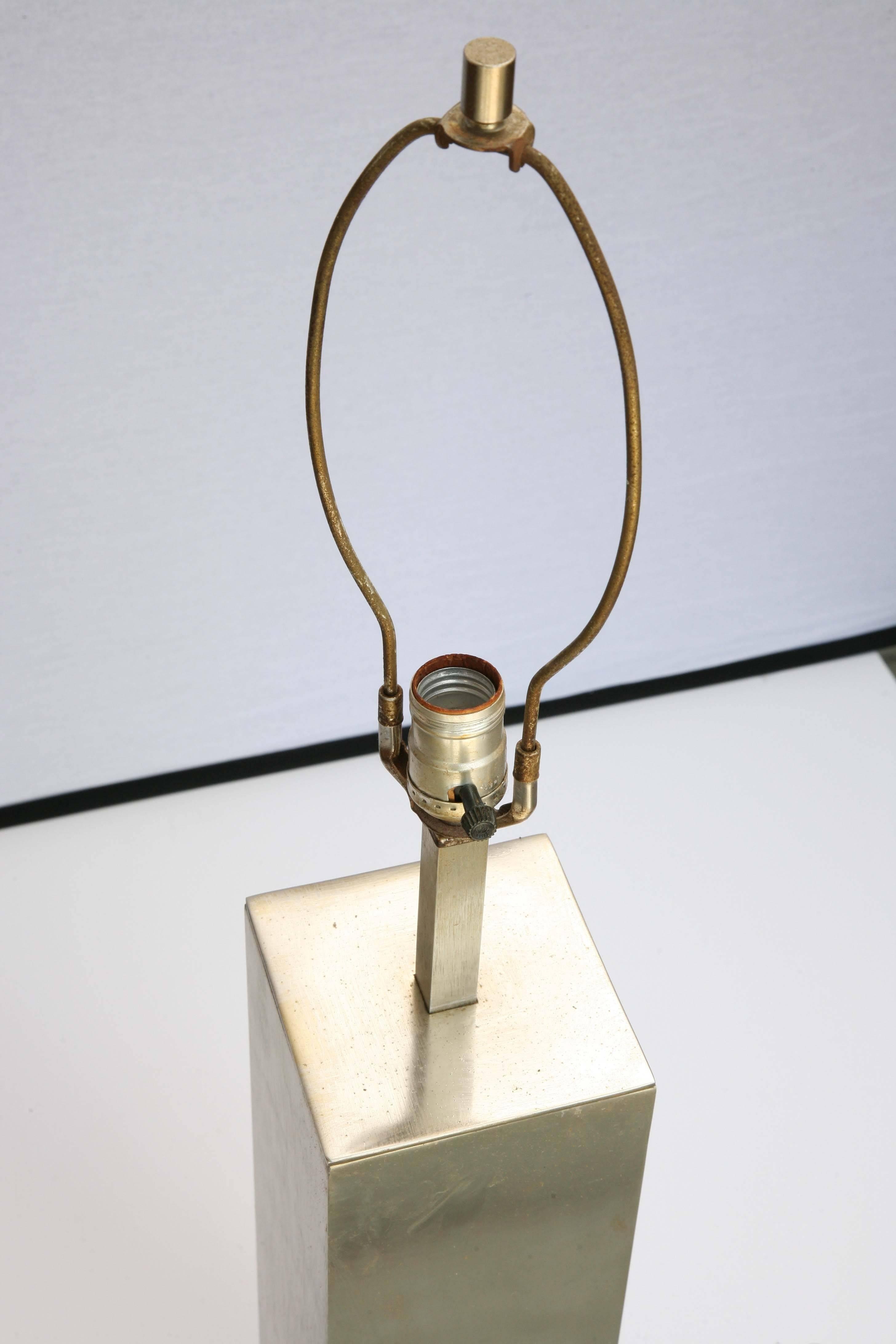 Metal Cityscape Laurel Lamp, 1960s, USA For Sale 1