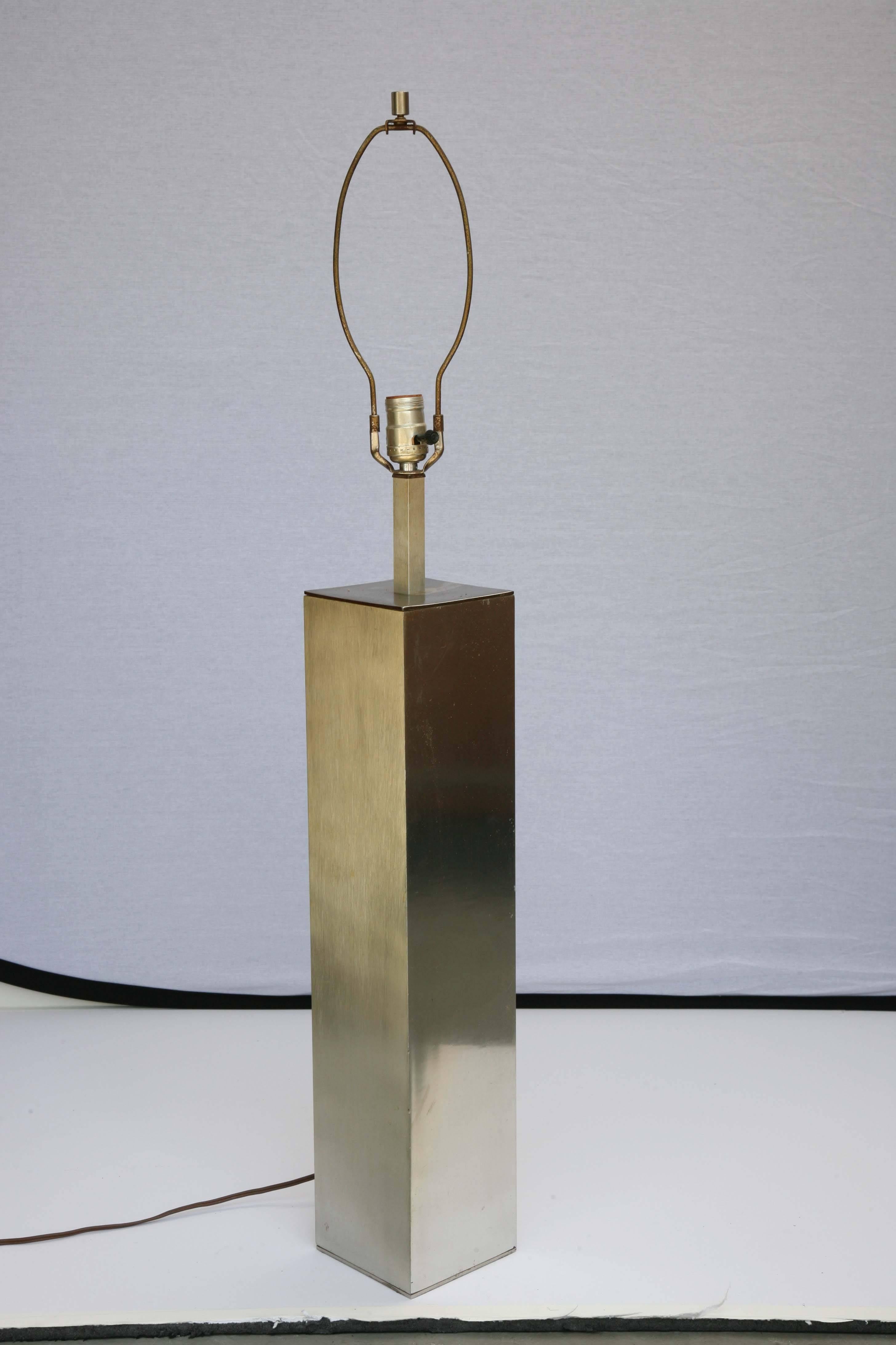 Metal Cityscape Laurel Lamp, 1960s, USA For Sale 3