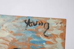 Lg. Well Listed and Documented Outsider Folk Artist Purvis Young Caballeros