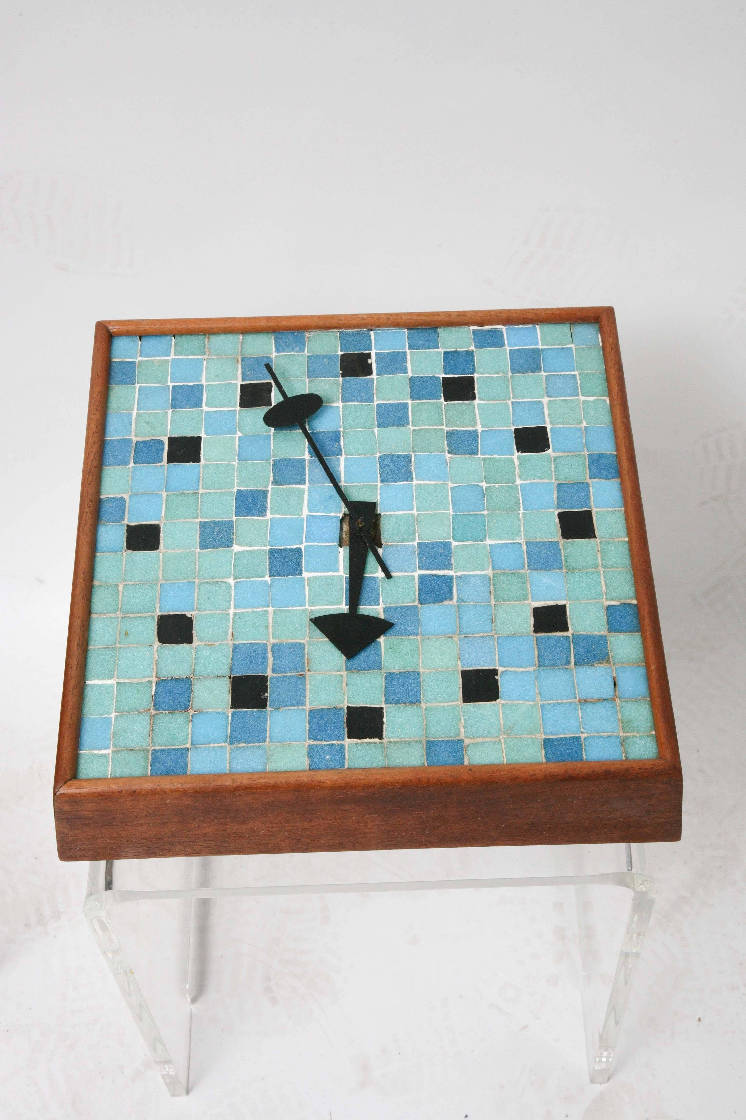 20th Century Two Mid-Century Modern Howard Miller George Nelson Clocks For Sale