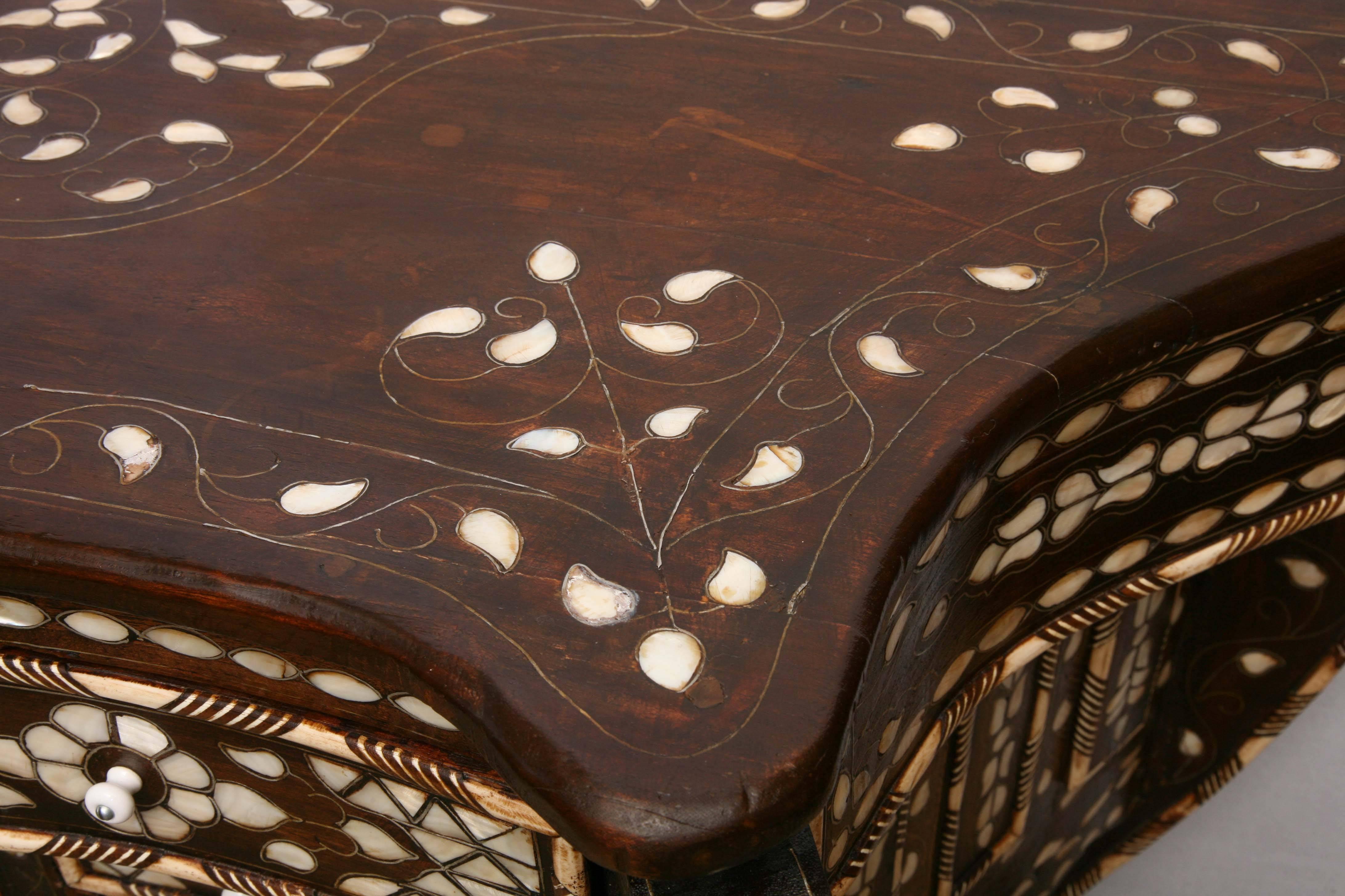 Superb Mother-of-Pearl Inlaid Syrian Console 2