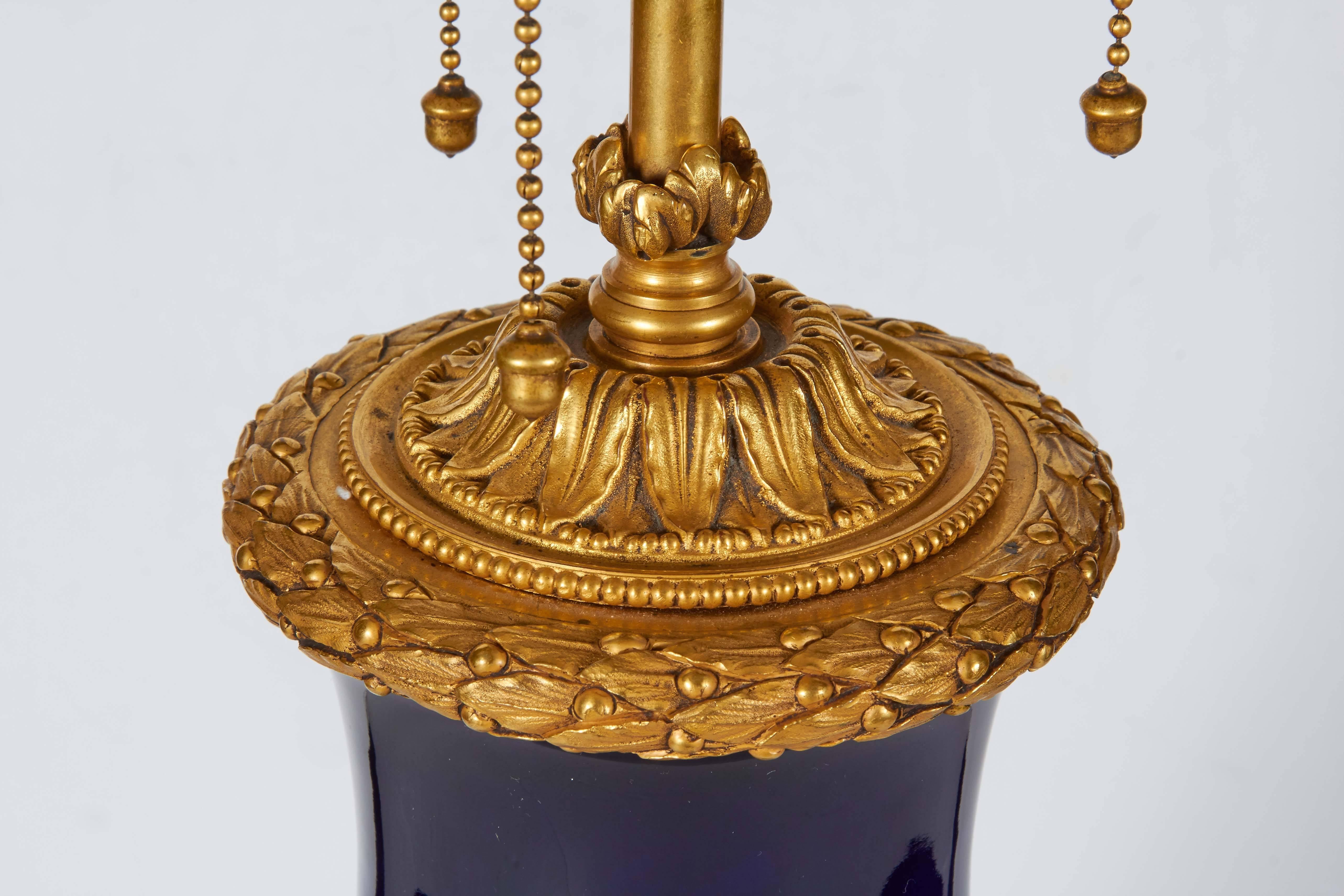 ormolu lamp