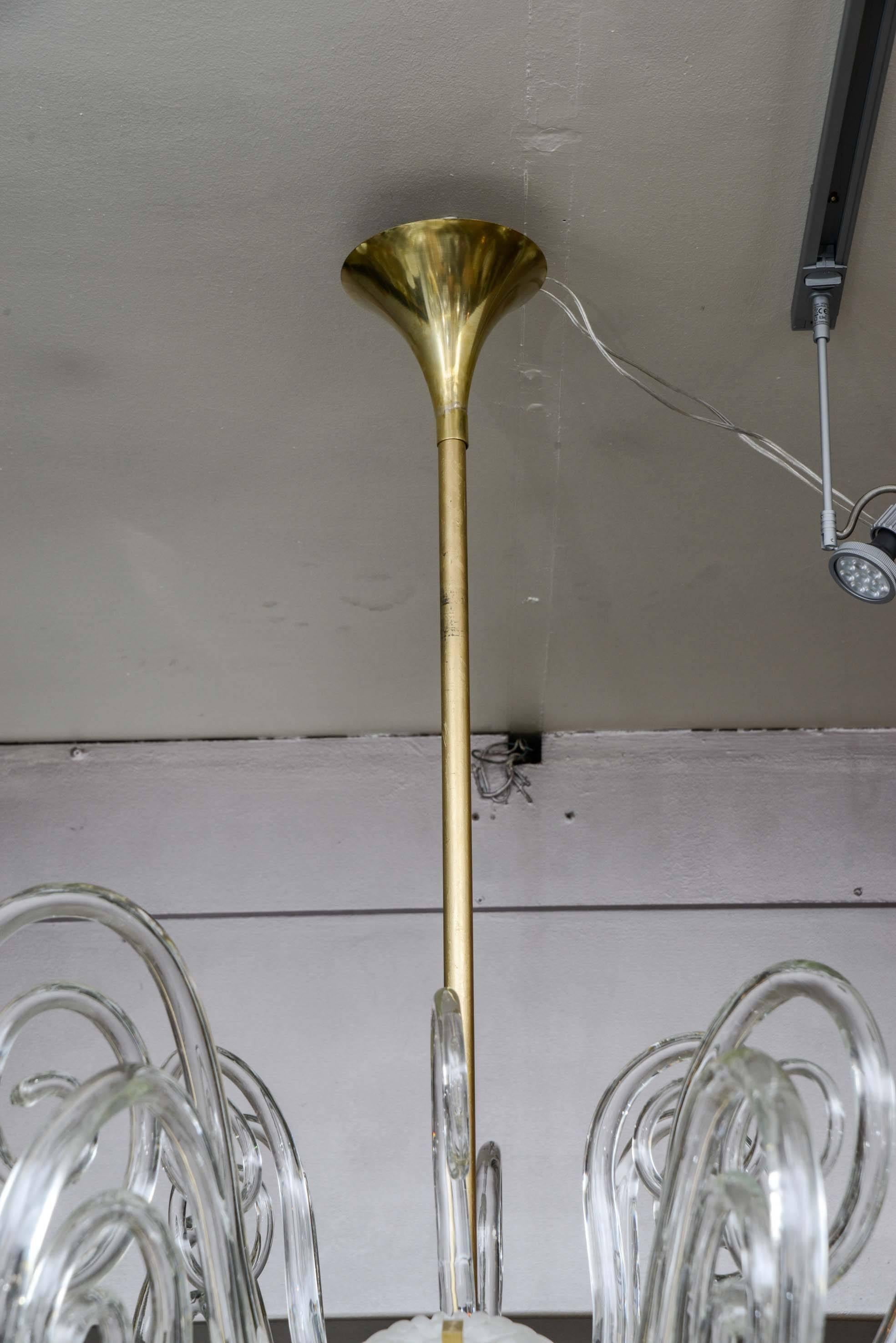 Italian Chandelier in Murano Glass