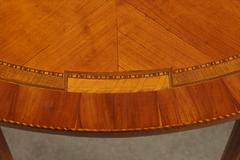 Neoclassical Drop-Leaf Table