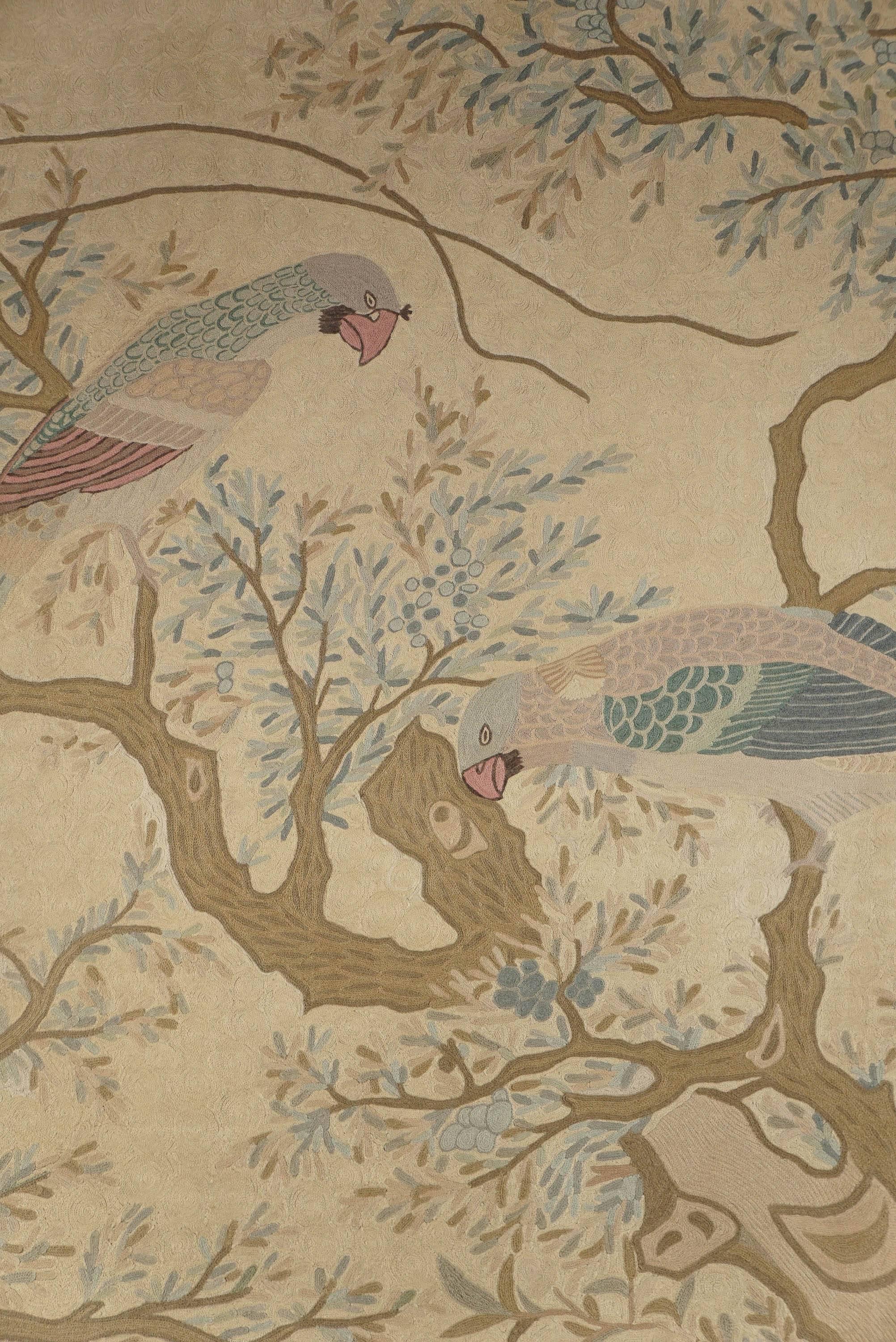 Japanese Embroidery In Good Condition For Sale In Hudson, NY