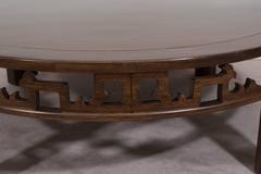 Baker Furniture Asian Inspired Round Coffee Table