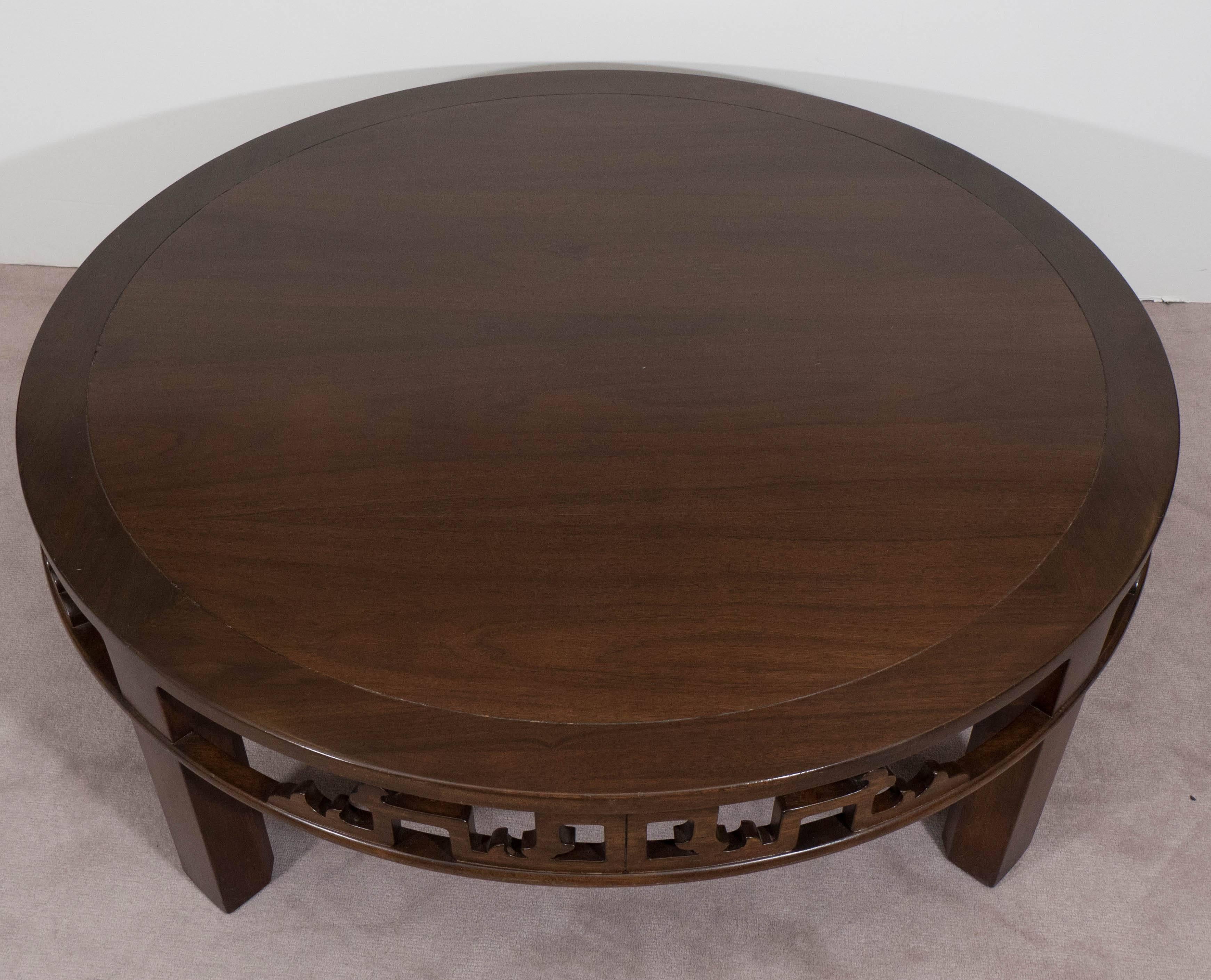 round asian coffee table