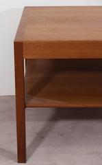 Hans J. Wegner Table with Lower Shelf, Manufactured by Andreas Tuck