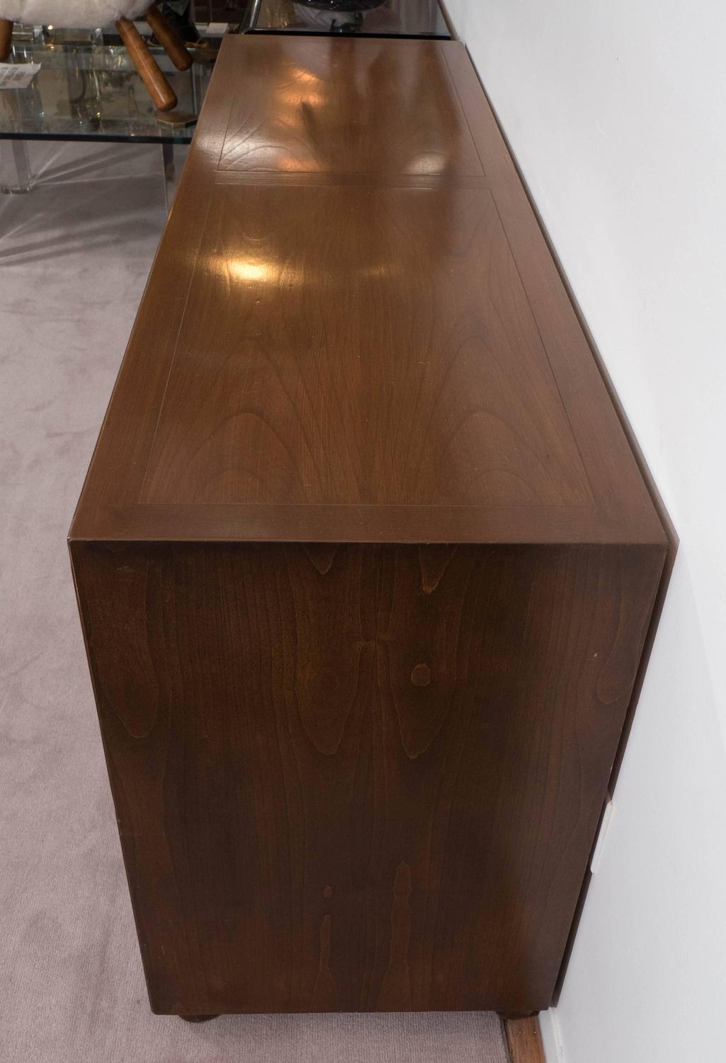 Baker Furniture Campaign Style Dresser at 1stdibs