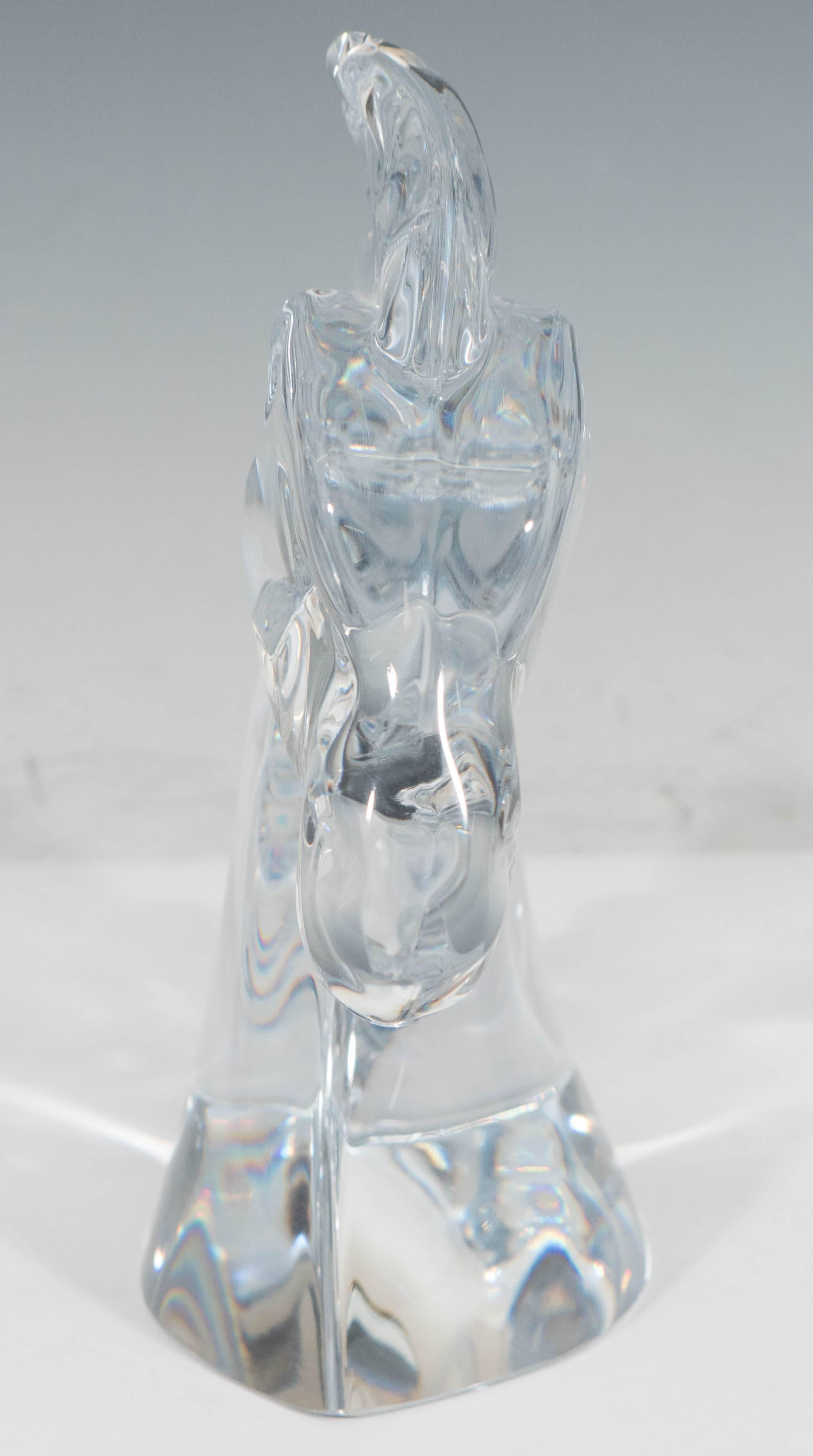 crystal horse figurines