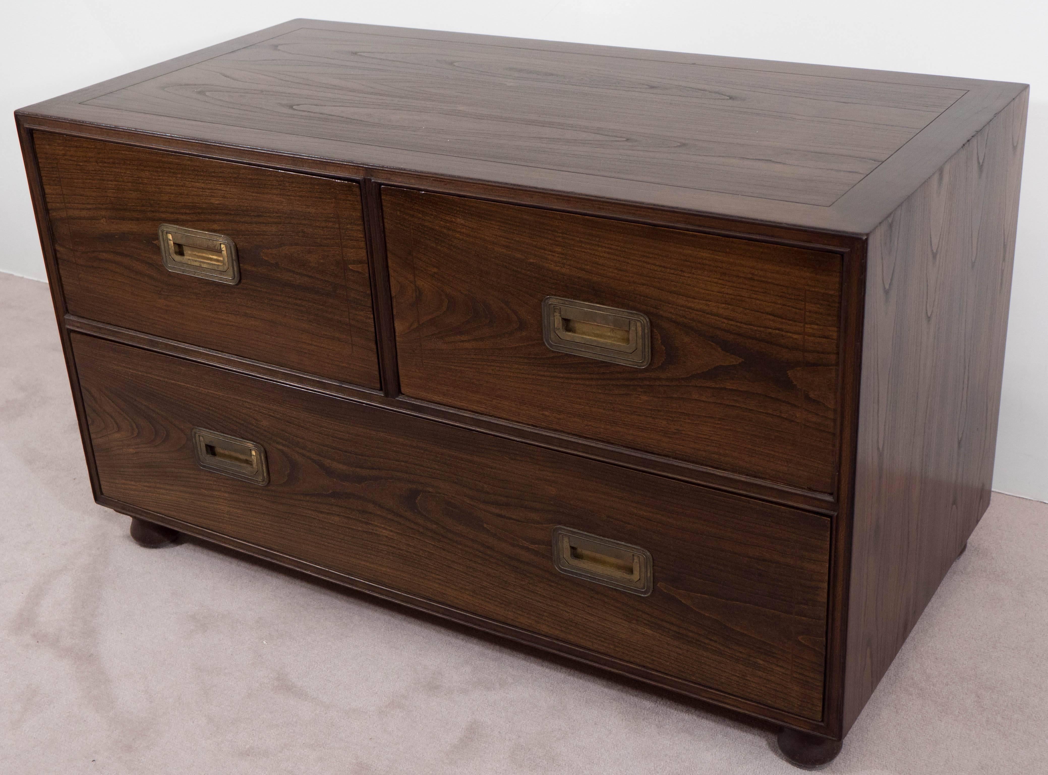 Baker Campaign Style Commode In Good Condition In Astoria, NY