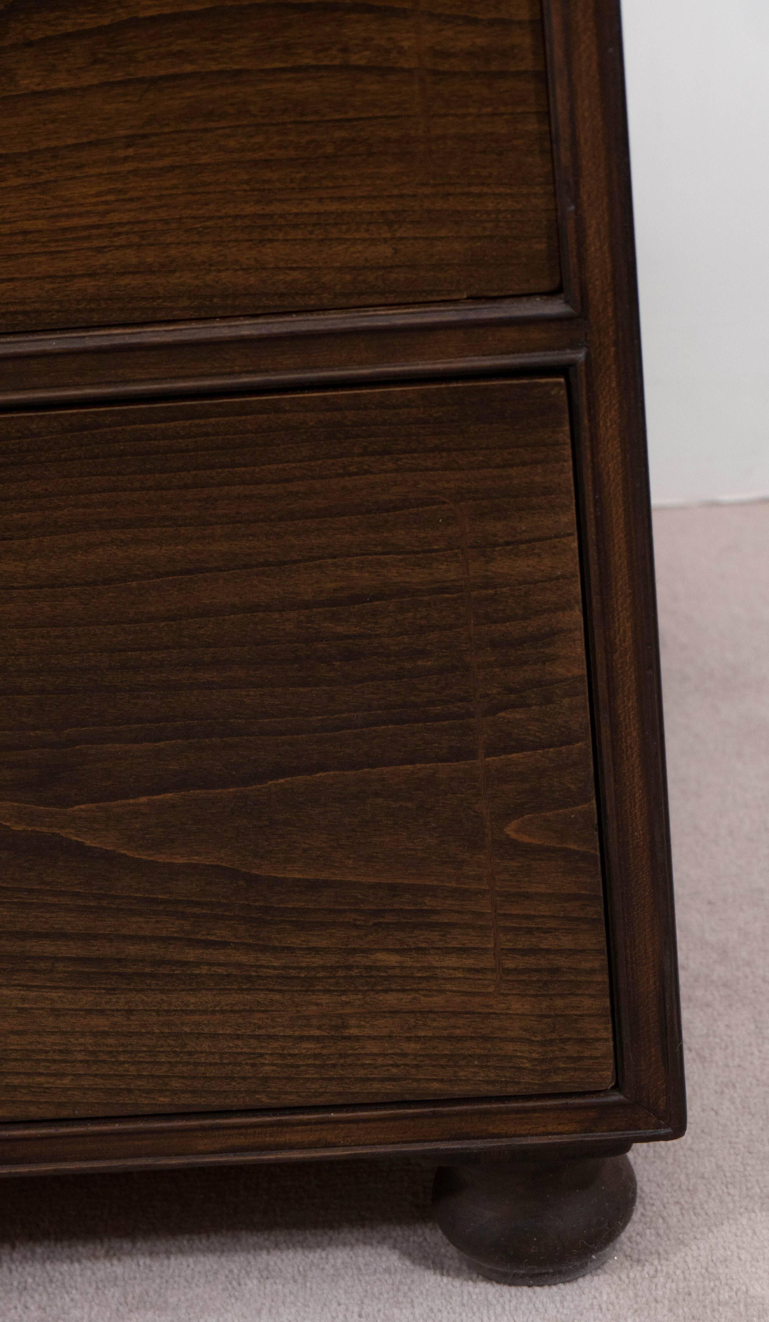 20th Century Baker Campaign Style Commode