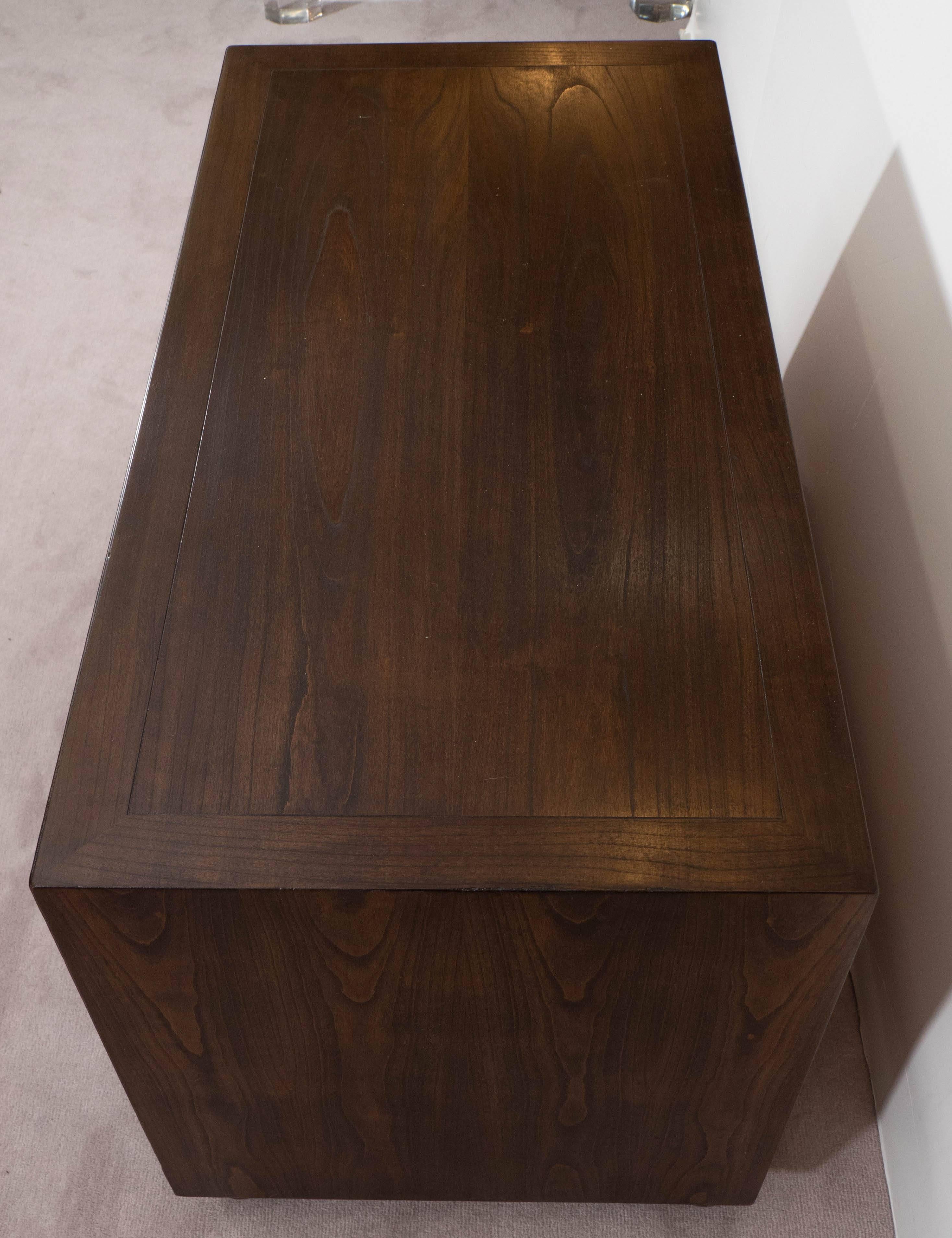 Brass Baker Campaign Style Commode