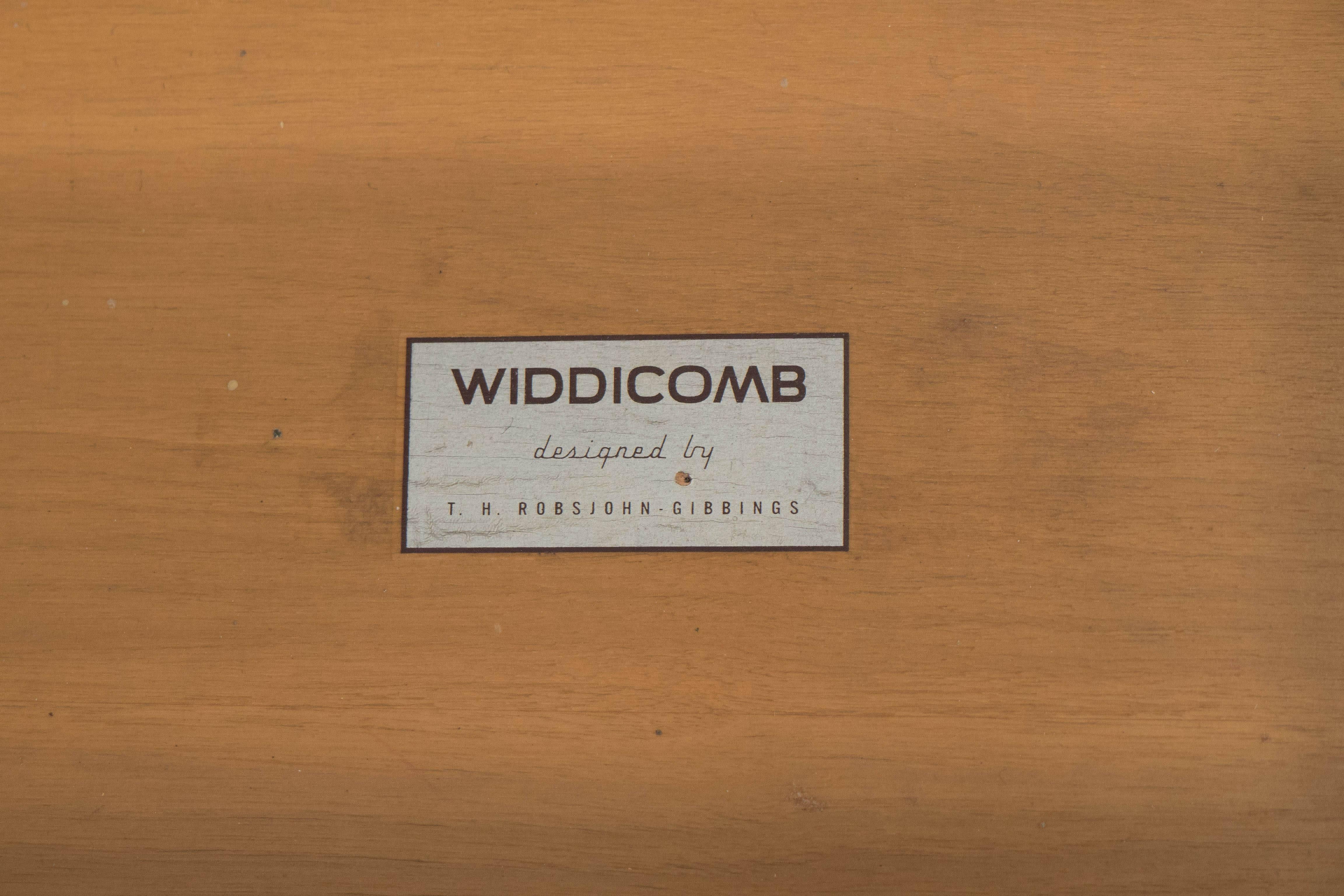 20th Century T.H. Robsjohn-Gibbings for Widdicomb Executive Desk in Birch