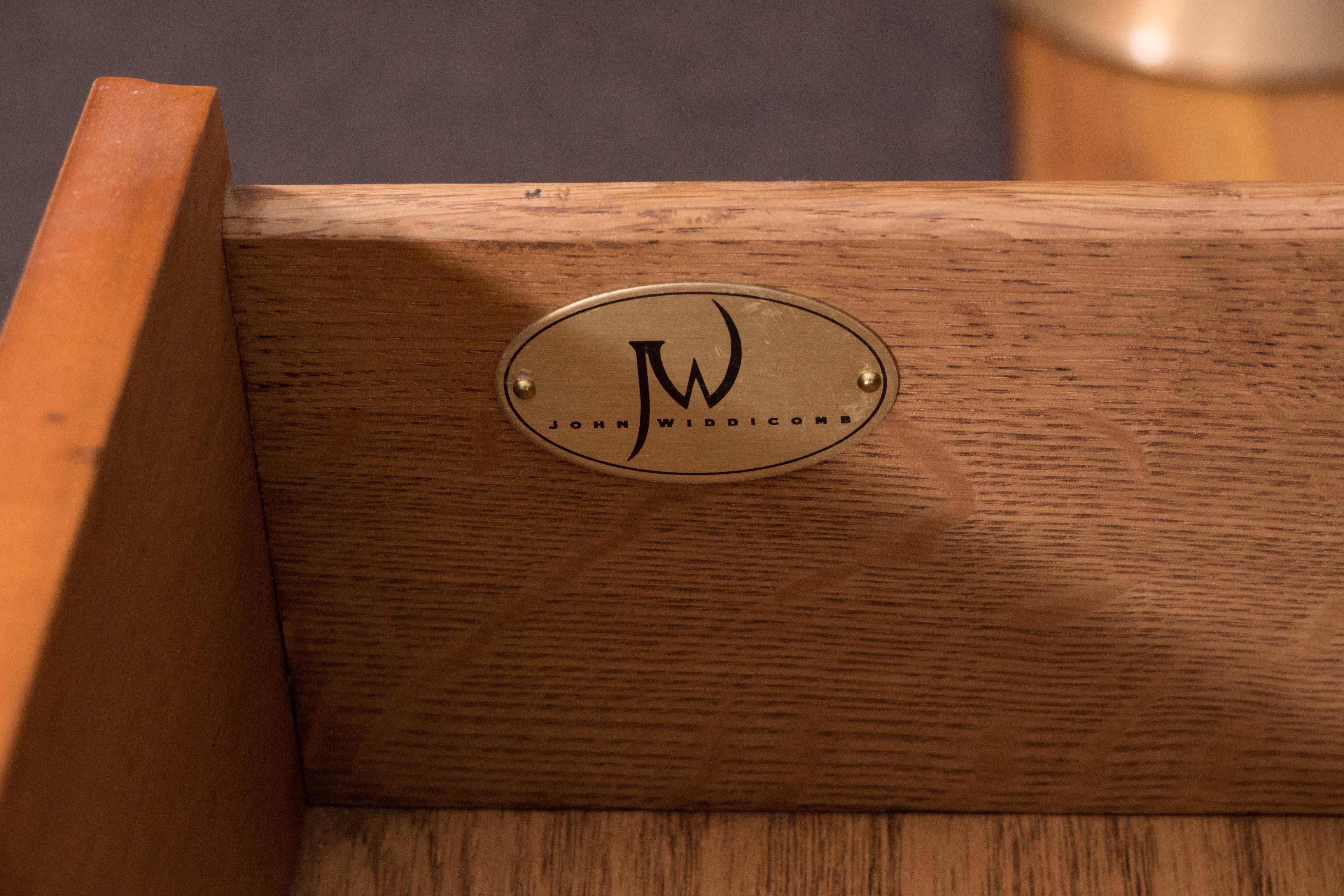 John Widdicomb Three-Drawer Dresser and Nightstand 1