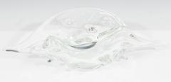 Zauetts Clear Murano Glass Conch Shell