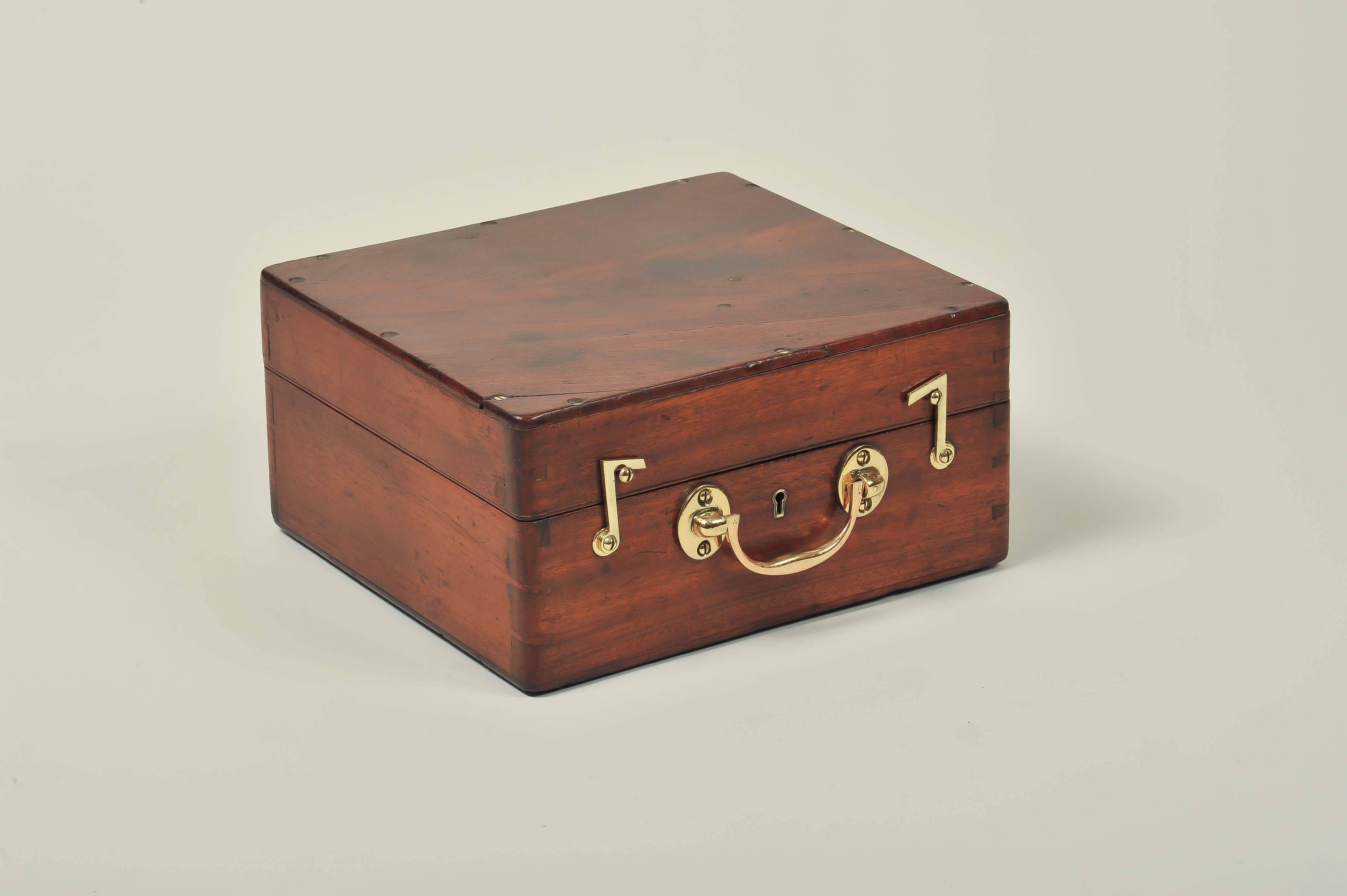 English Mahogany Cased Sextant by Gerrard of Liverpool