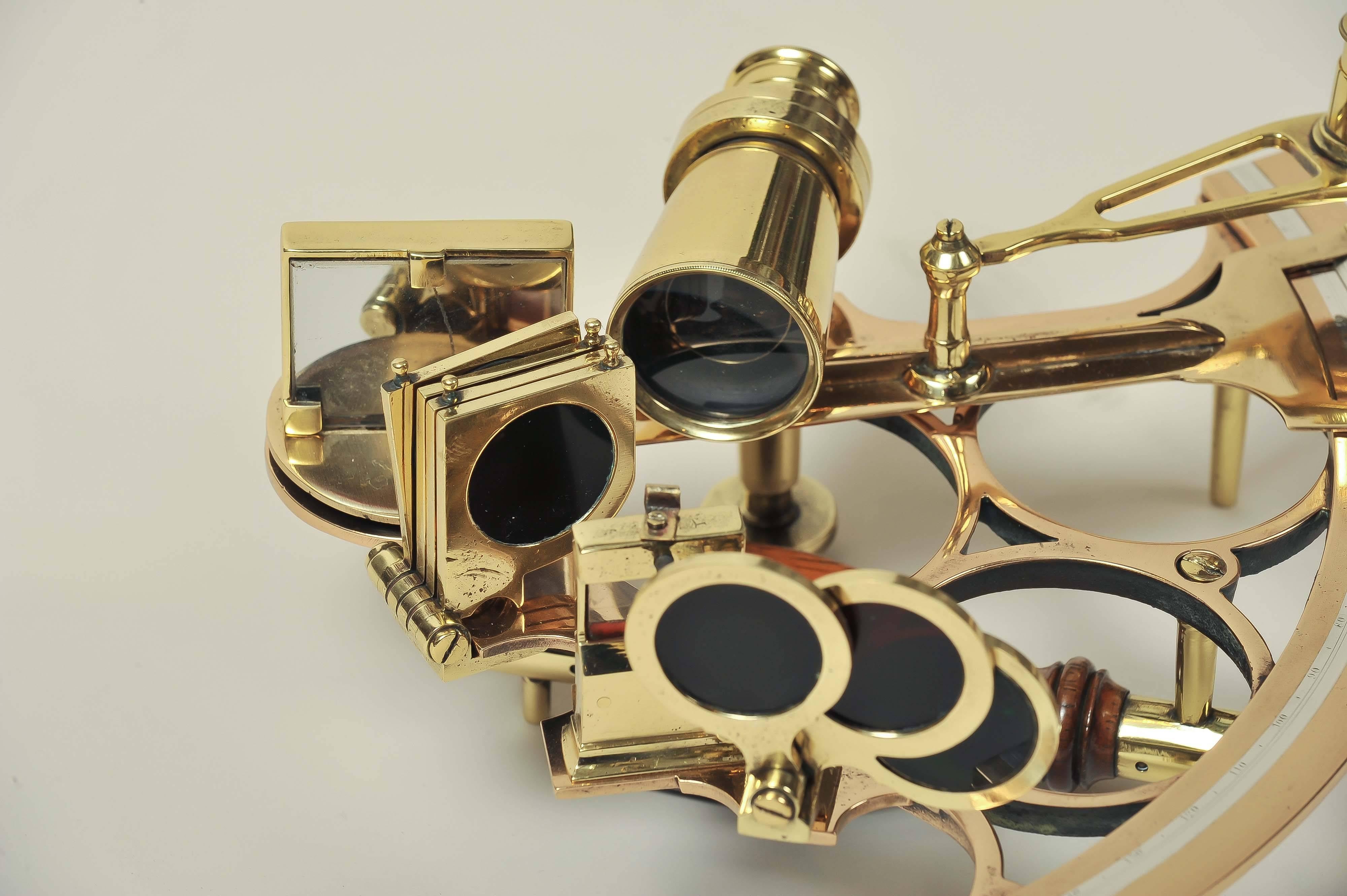 Mahogany Cased Sextant by Gerrard of Liverpool 4