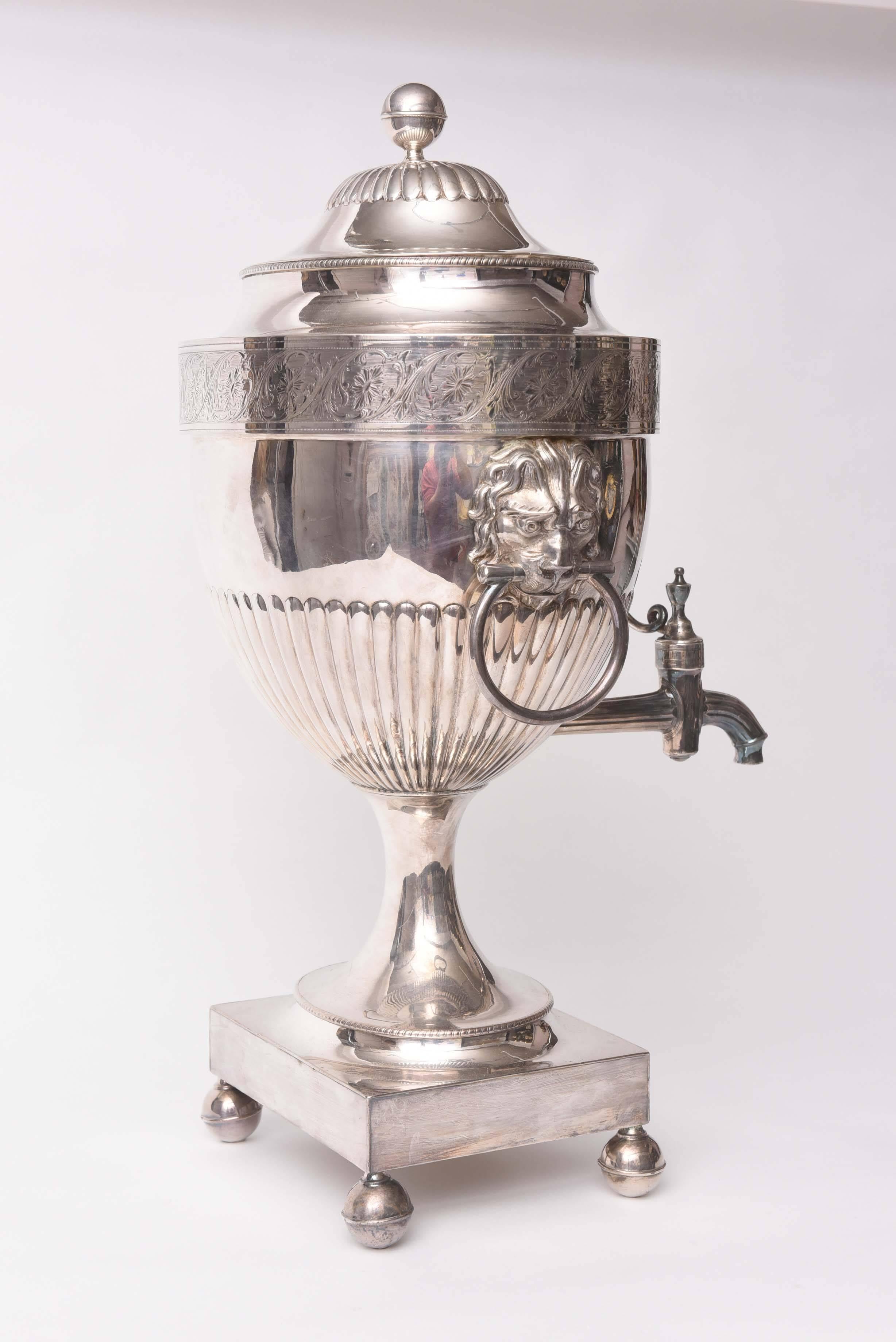 silver coffee urns