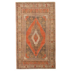 Turkey Anatoly Area Rugs - Wool Brown Ivory Red Design - 92759