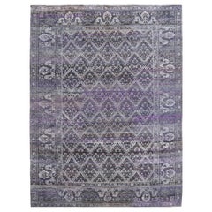 Afghanistan Oushak-Teppiche – Wolle, elfenbeinfarben, Reversdesign – 92869