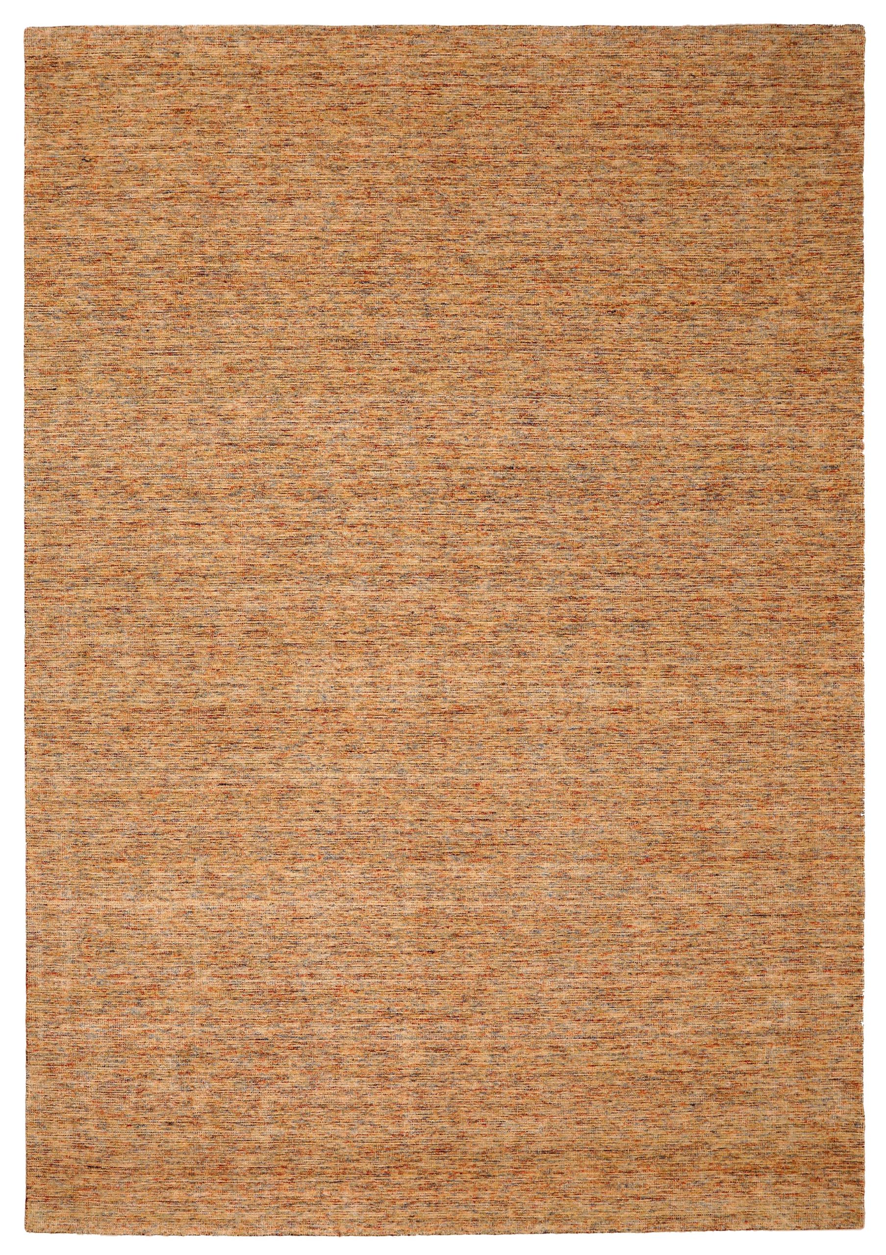 Tapis d'Inde à motifs rouges et jaunes en coton 93685