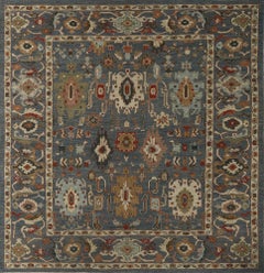 Sultanabad-Teppiche aus Afghanistan - Wolle in Grau mit Muster - 96149